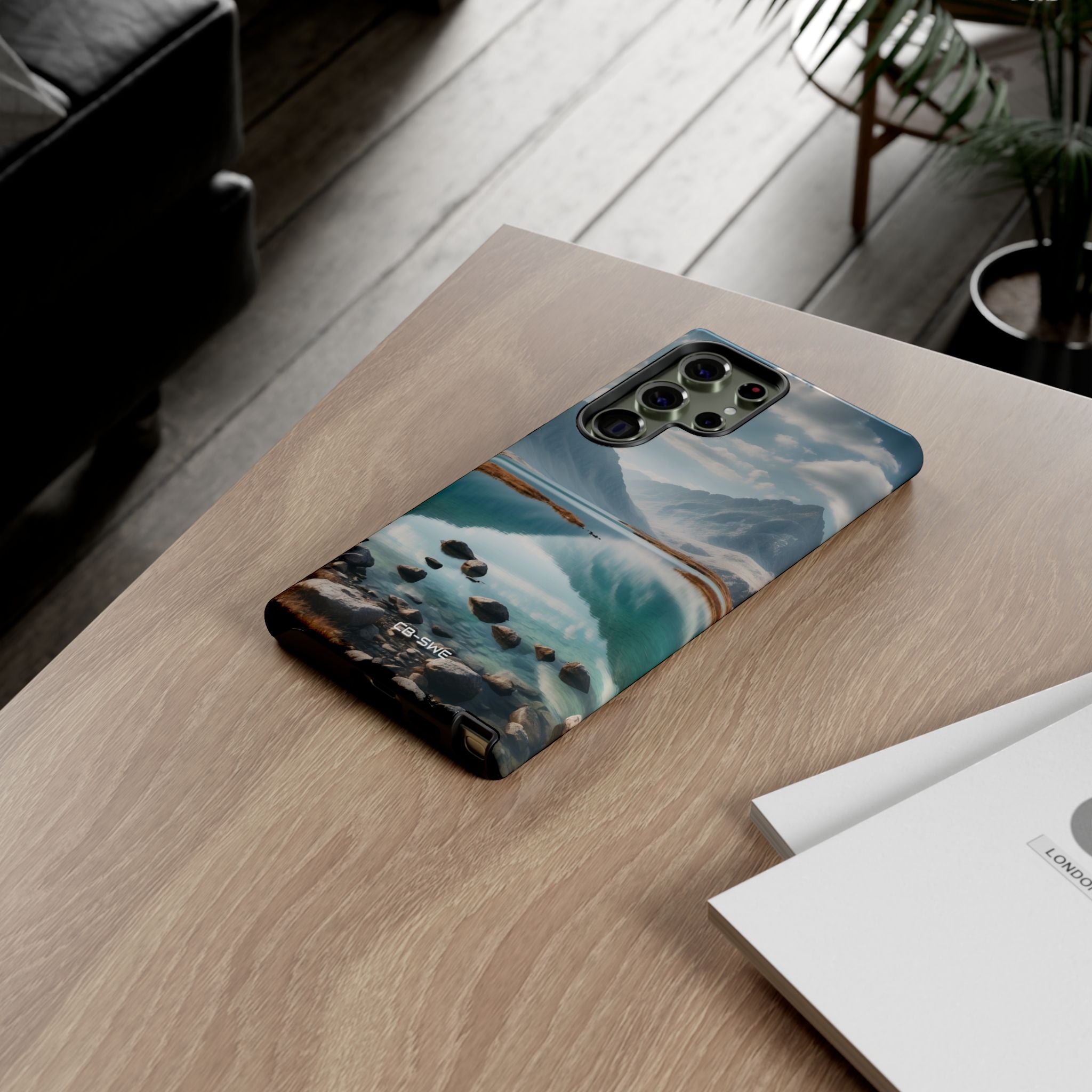 Mountain Reflections Swim - Samsung Case