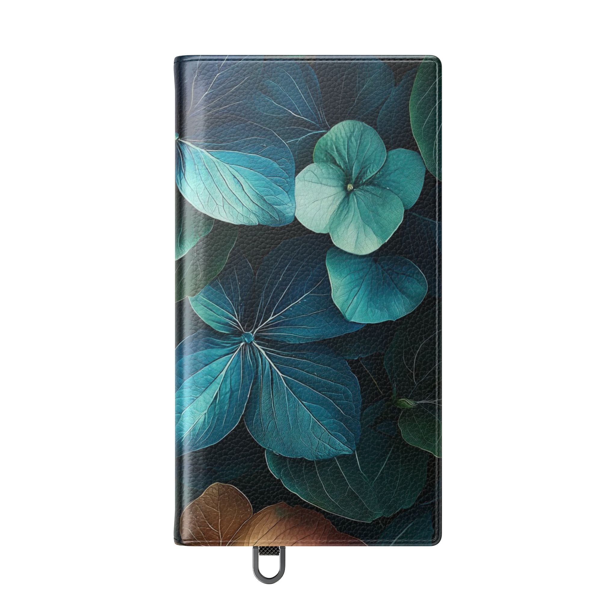 Teal Bloom - Samsung S24 Ultra Case - Wallet