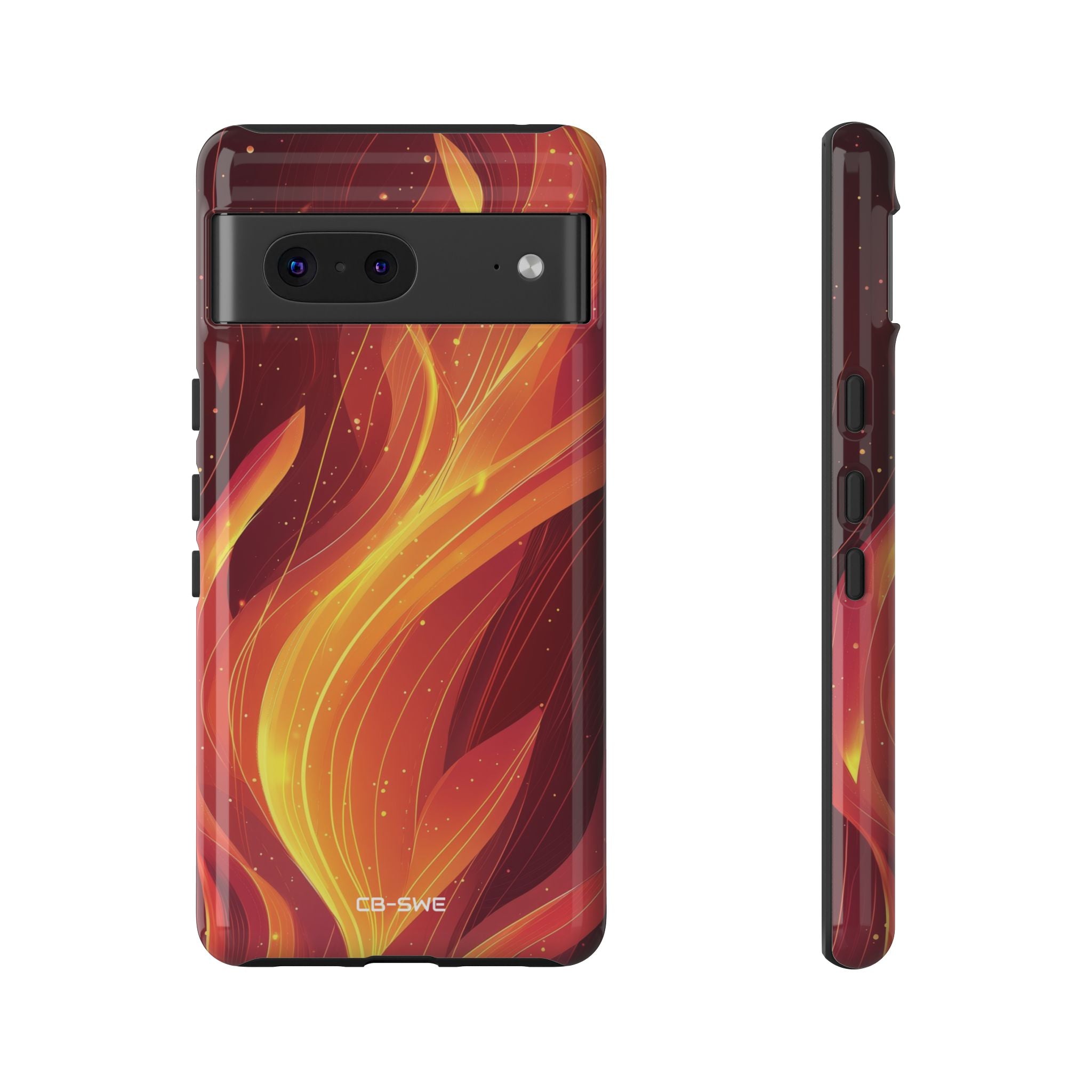 Flames Dance Upward - Google Pixel Case