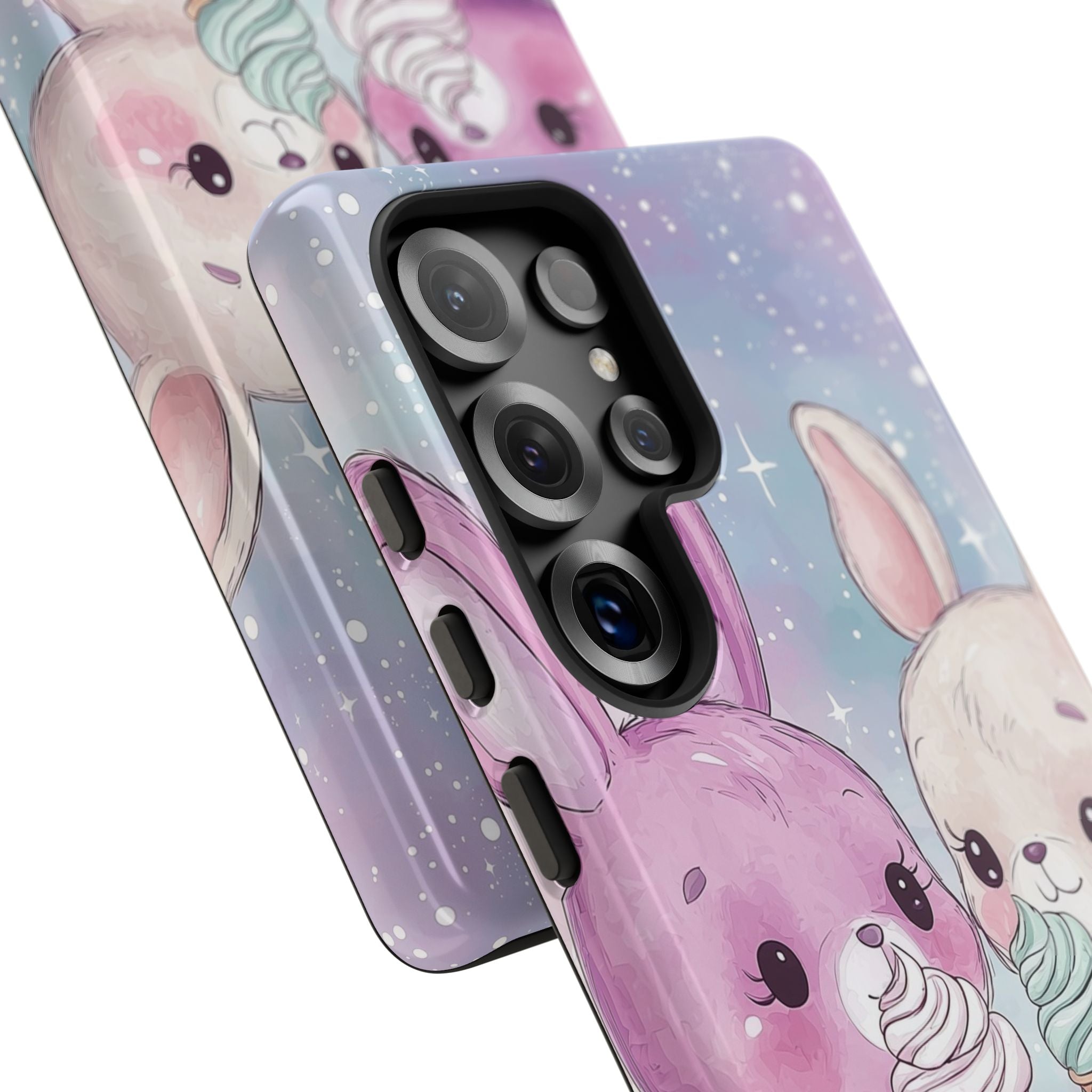 Rabbits Enjoy Ice Cream - Samsung Case