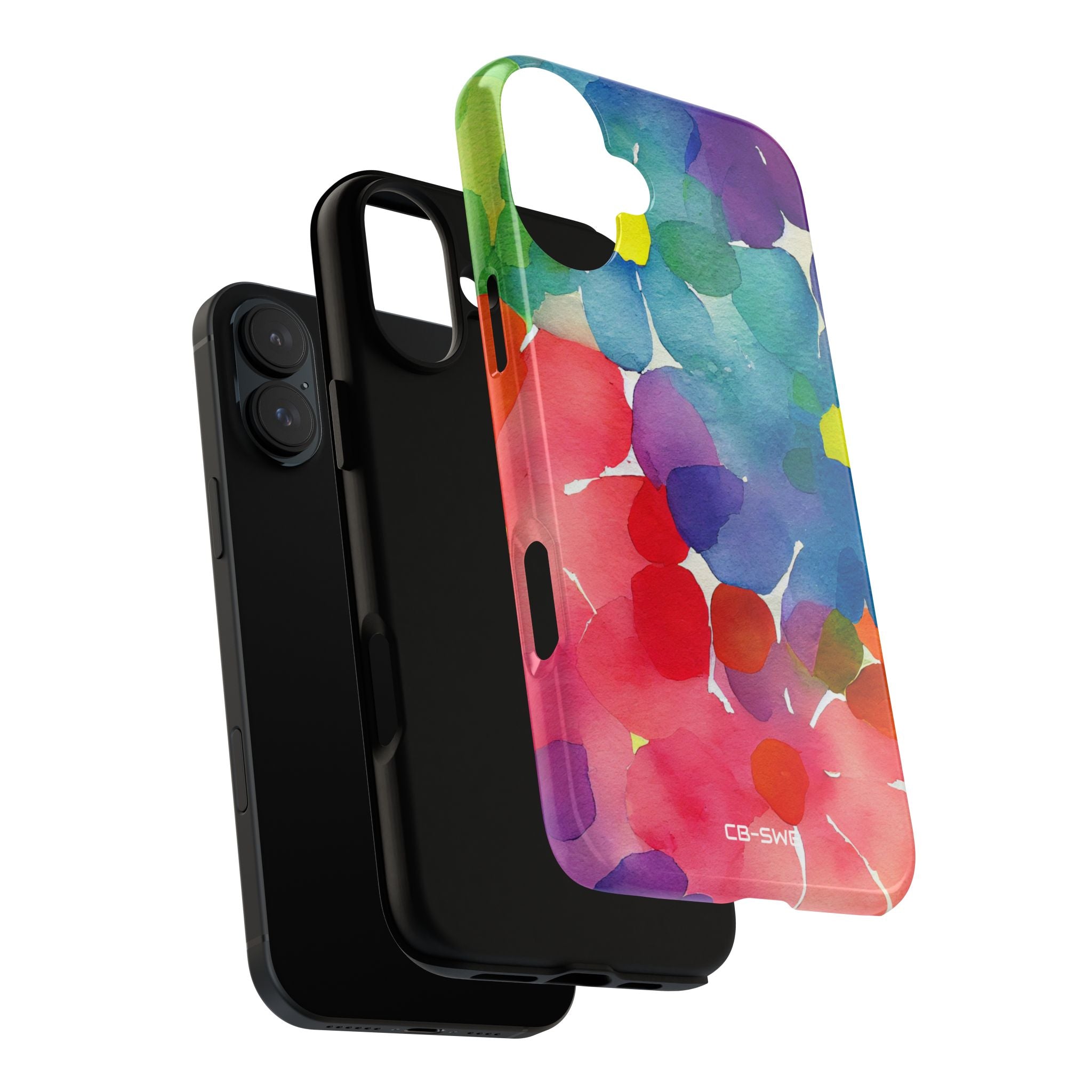 Fluid Color Petals - iPhone Case