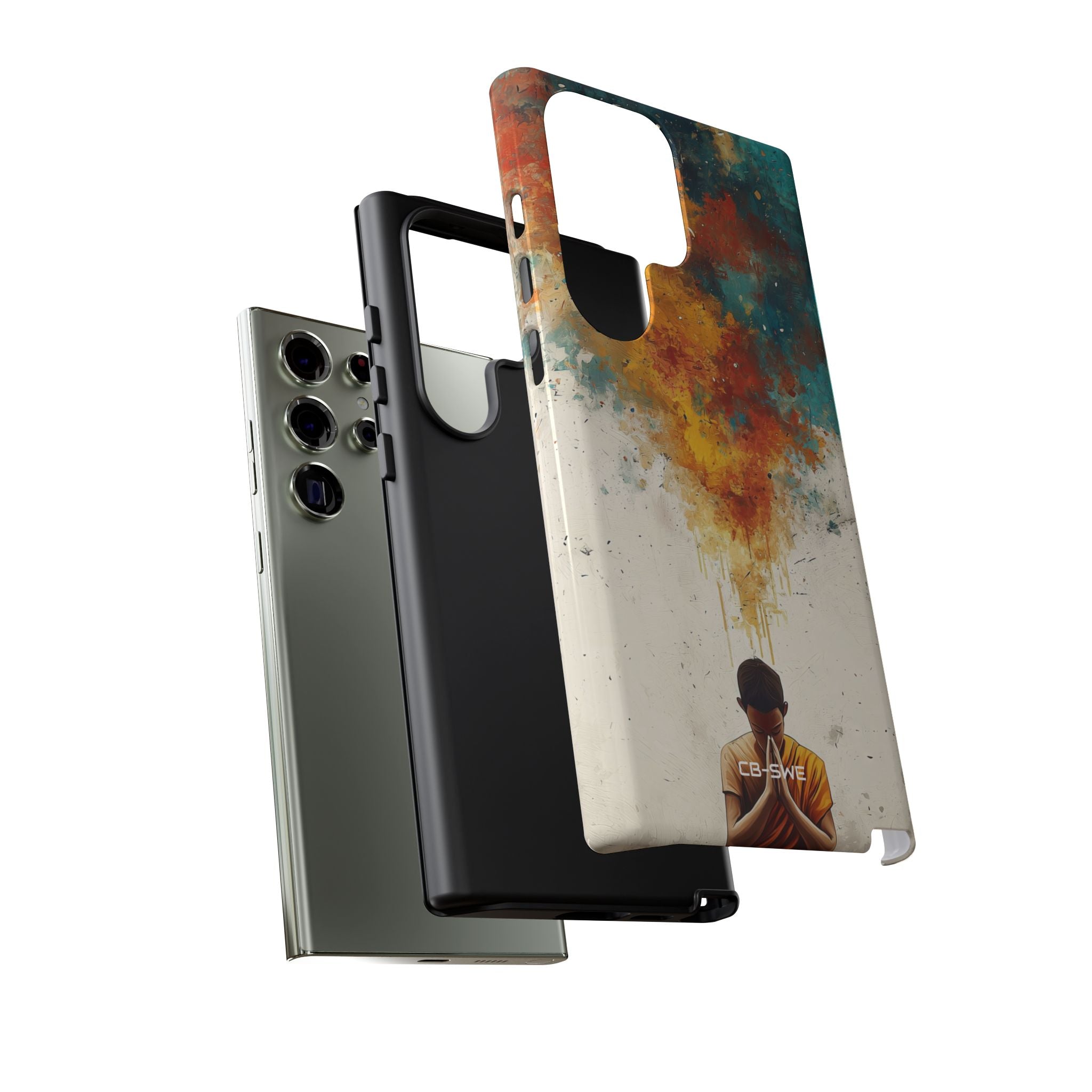Monk Embracing Enlightenment - Samsung Case