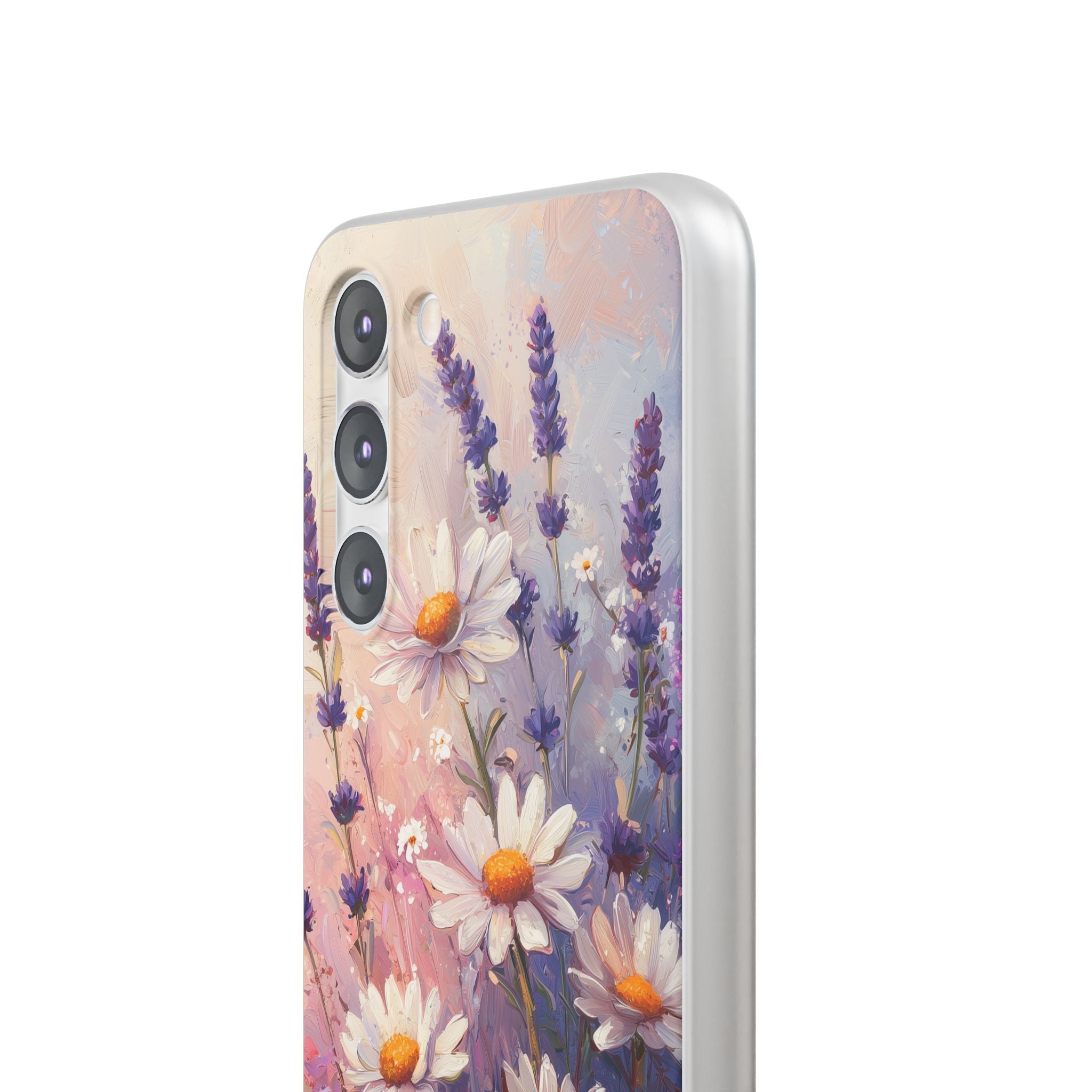 Daisy Lavender Bloom Samsung S23 Plus Case - Soft