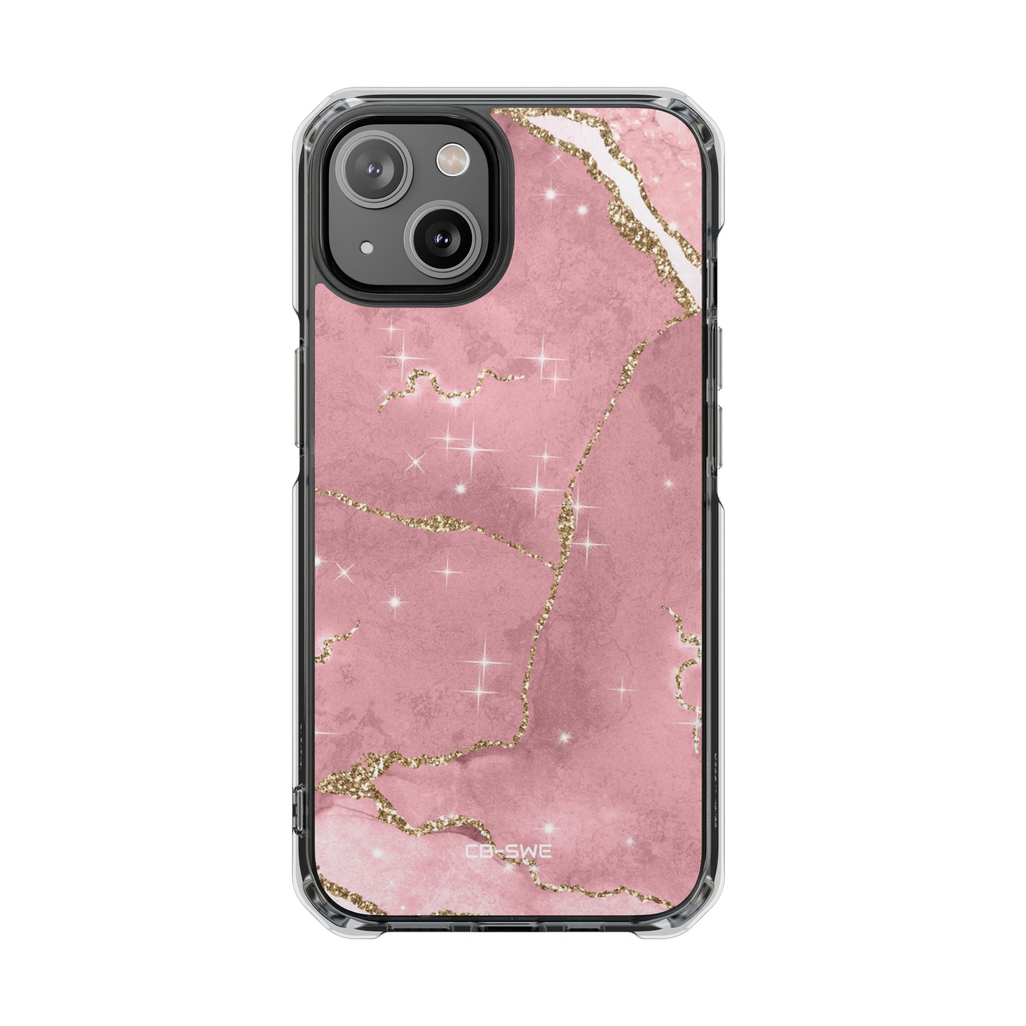 Pink Marble Luxe iPhone Case - Impact