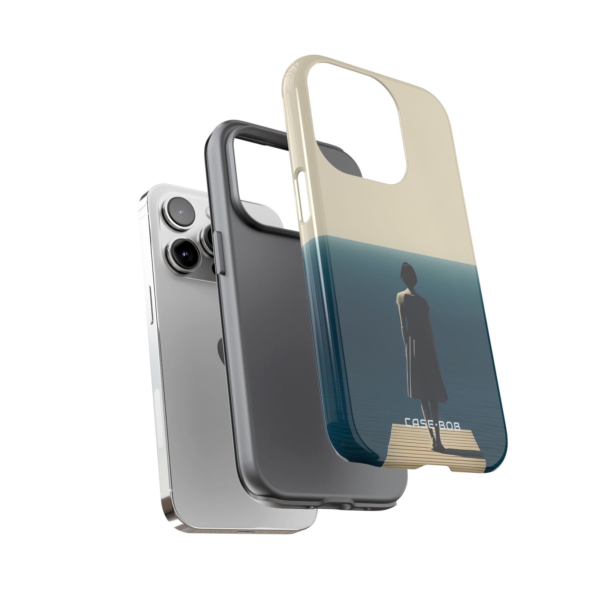 Pier Reflection iPhone 14 Pro Case - Tough