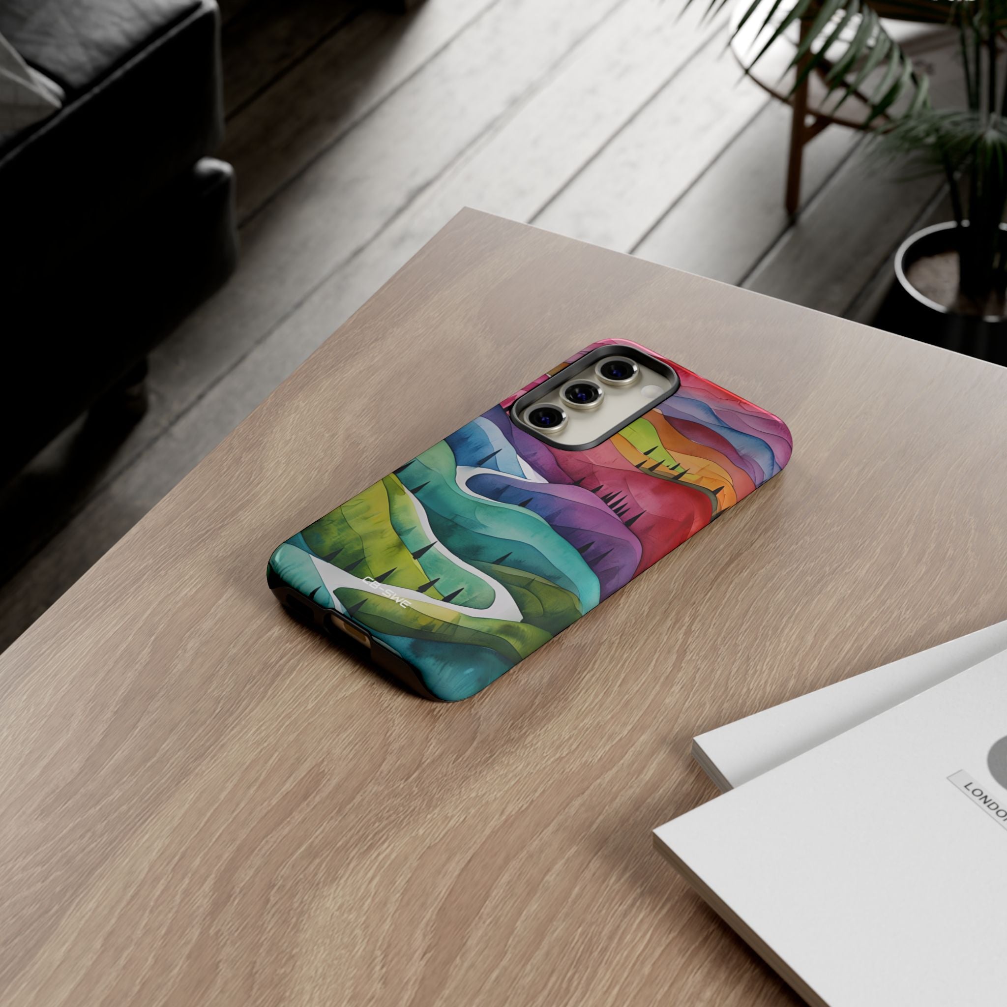 Whimsical Colorful Valleys - Samsung Case