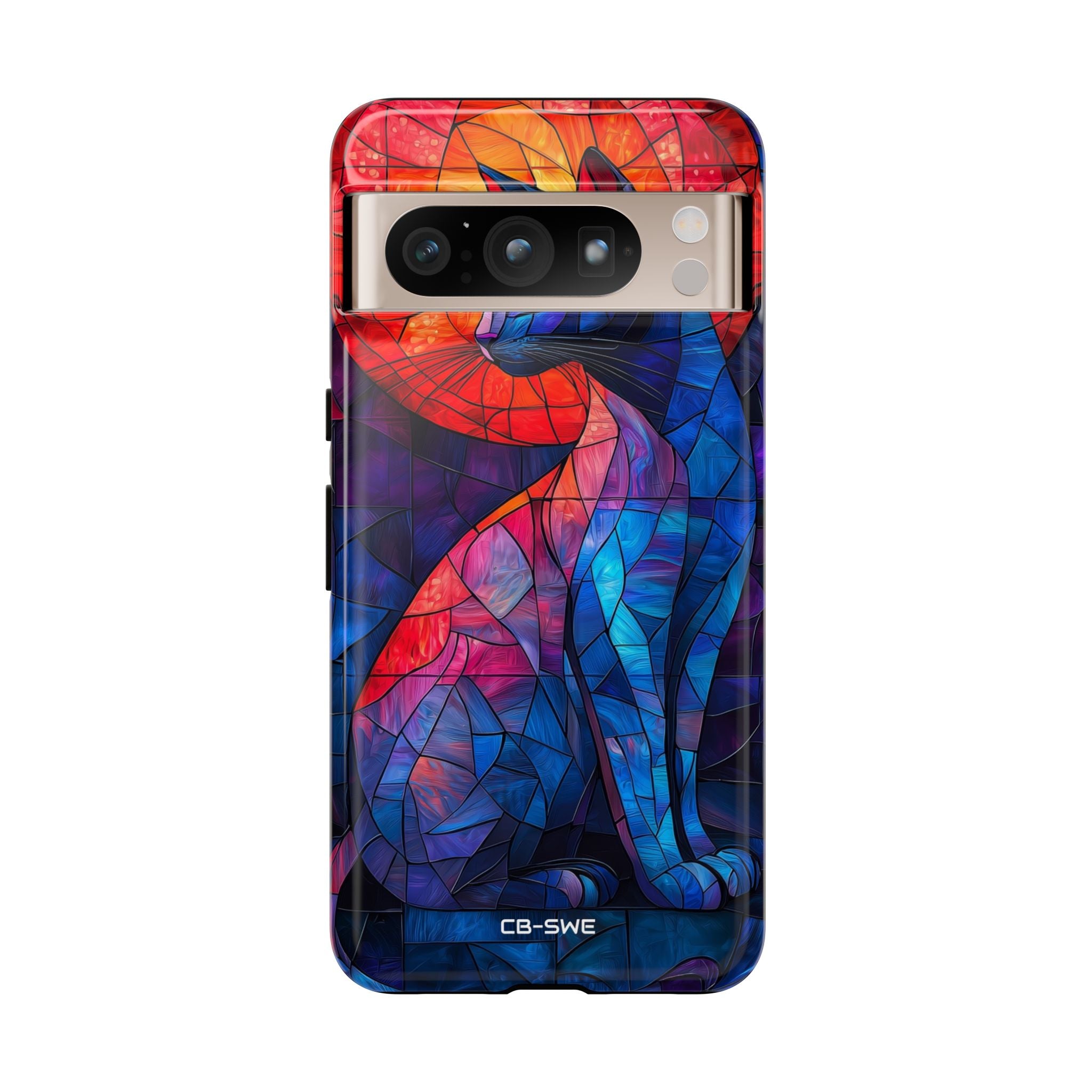 Cat Silhouettes Glow - Google Pixel Case