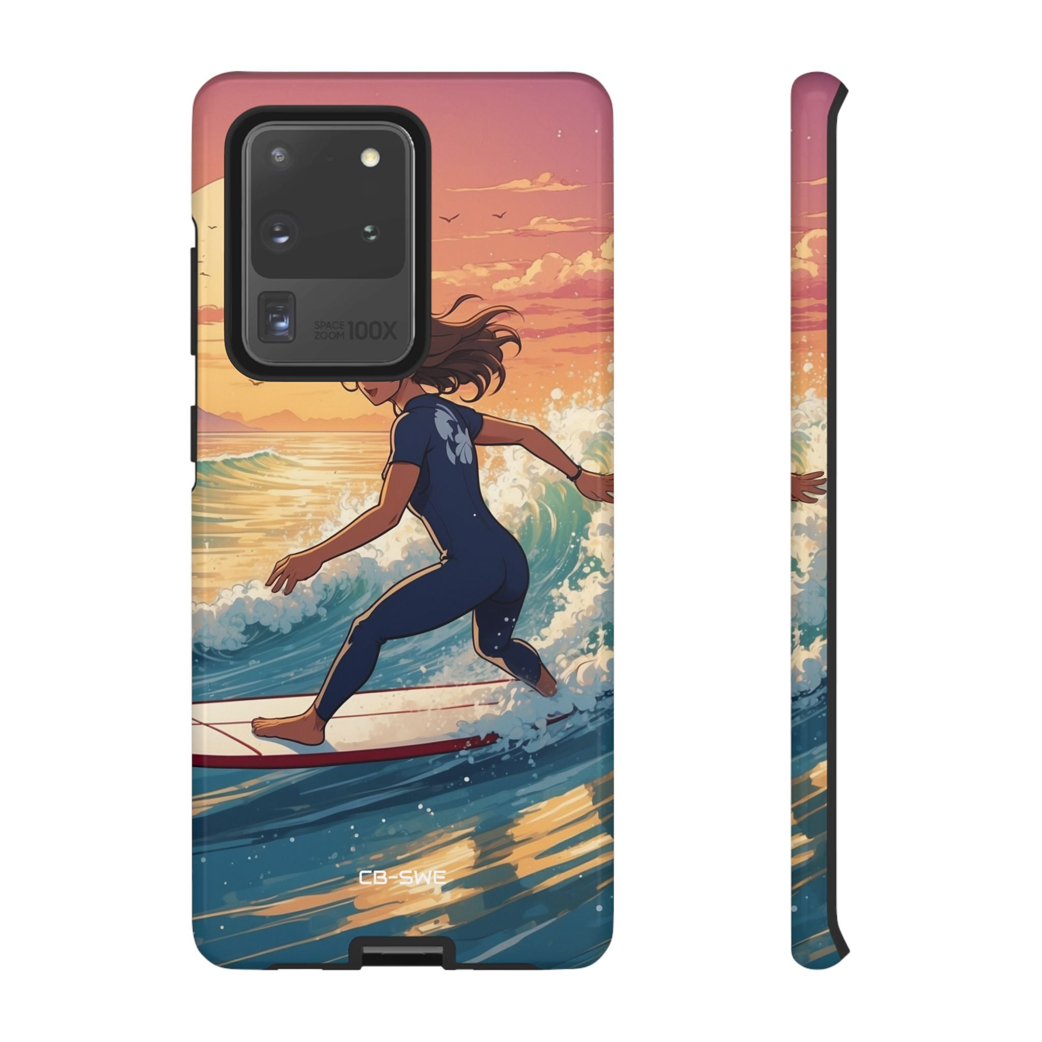 Surfing Into Sunset - Samsung Case
