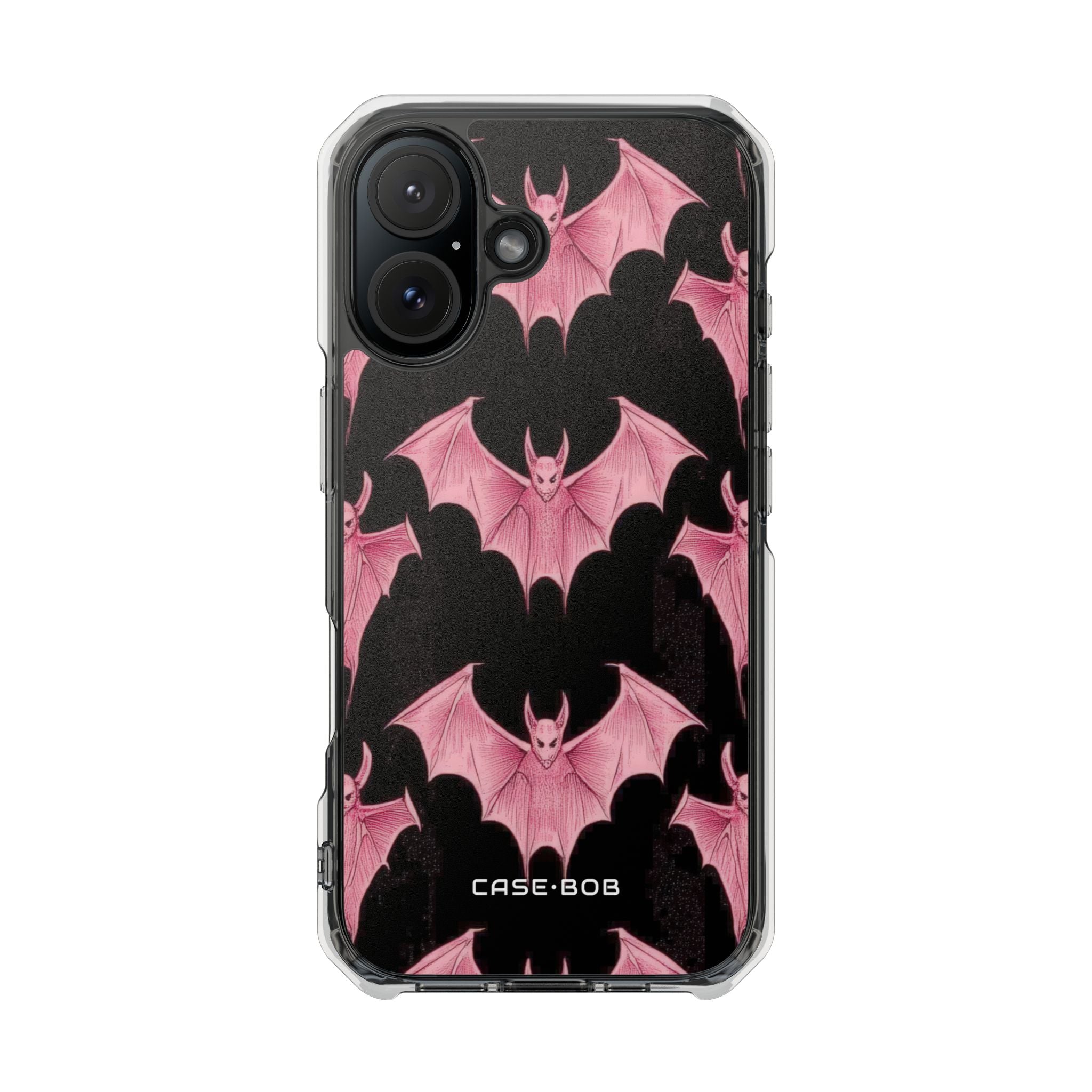 Pink Batwave iPhone 15 Case - Impact
