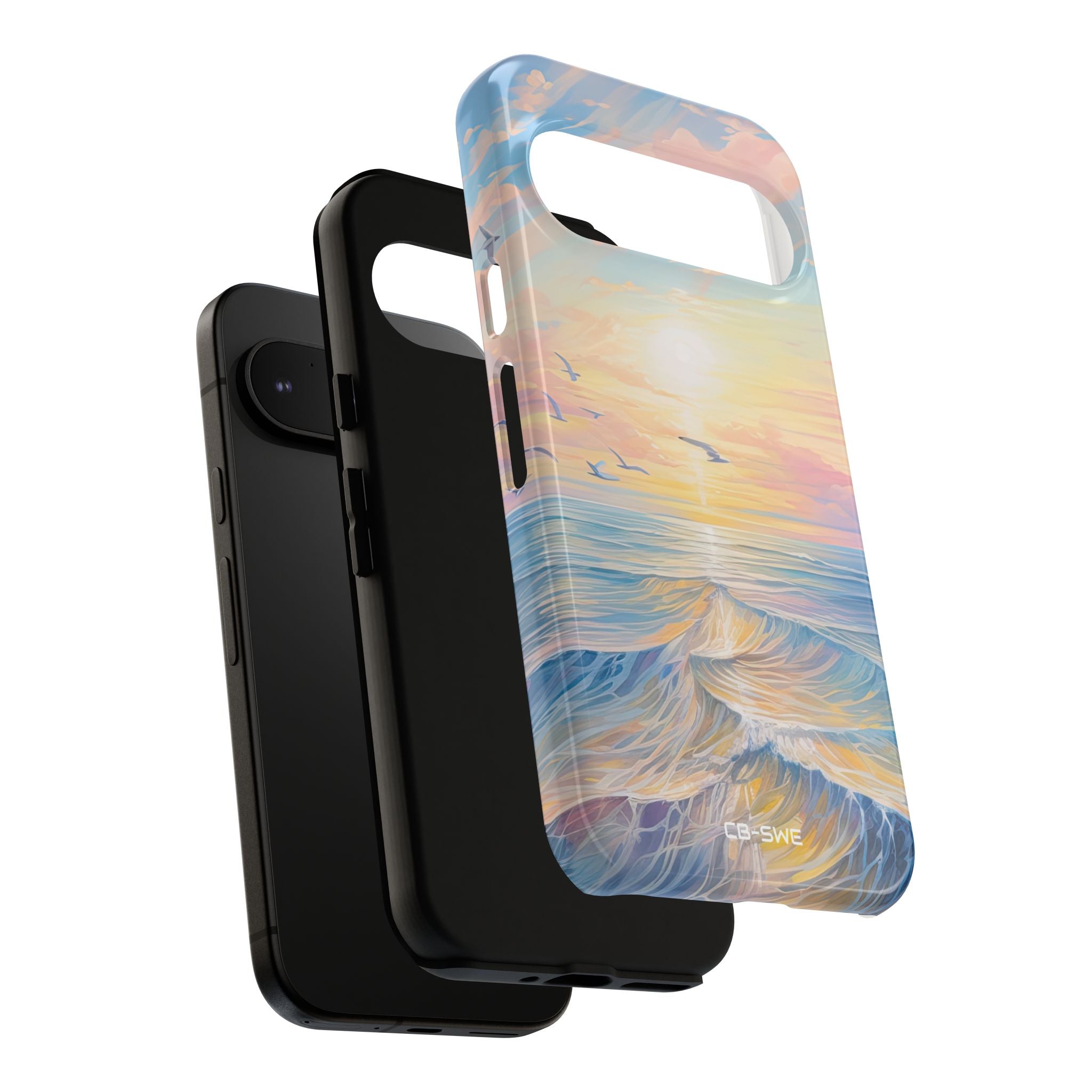 Gentle Waves Embrace - Google Pixel Case
