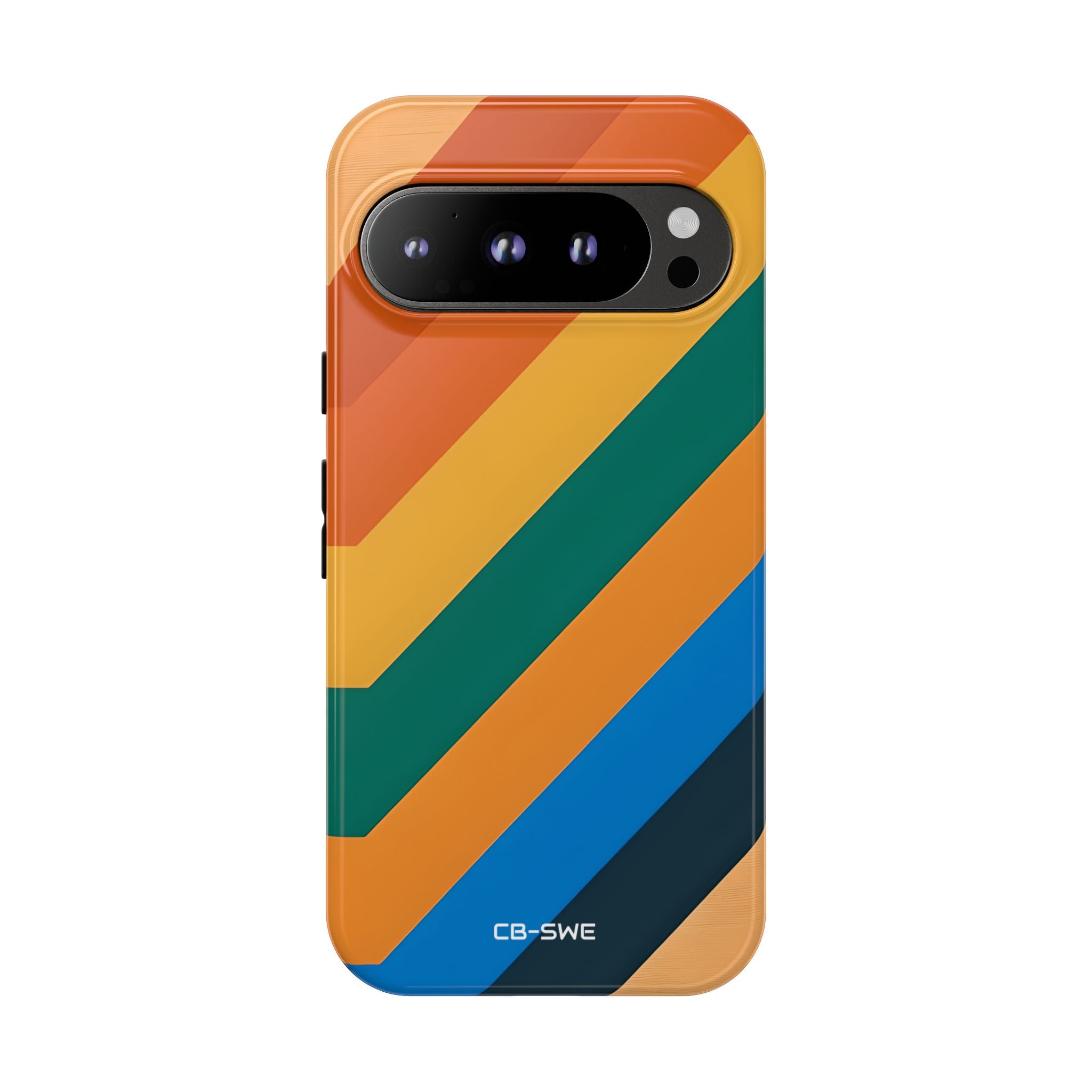 Vibrant Geometric Harmony - Google Pixel Case