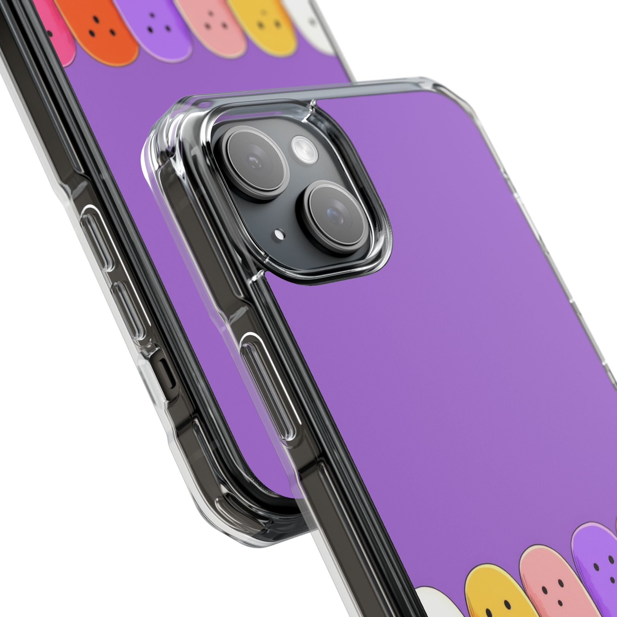 Colorful Ghosts iPhone 15 Plus Case - Impact