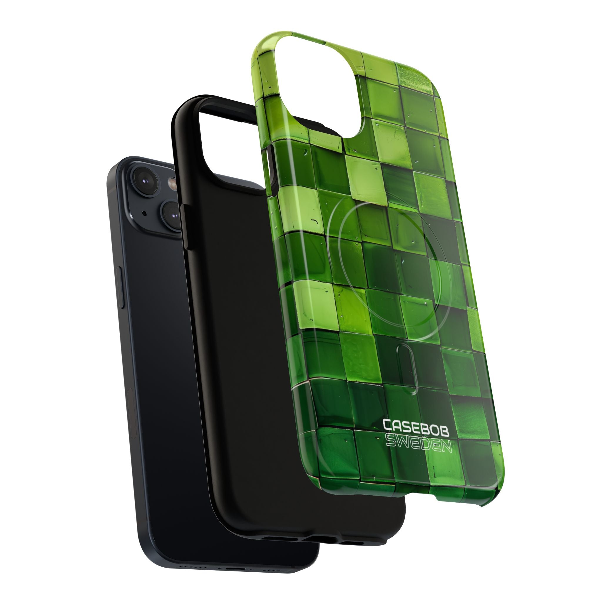 Groene Tegel Harmonie iPhone 14 - Tough+