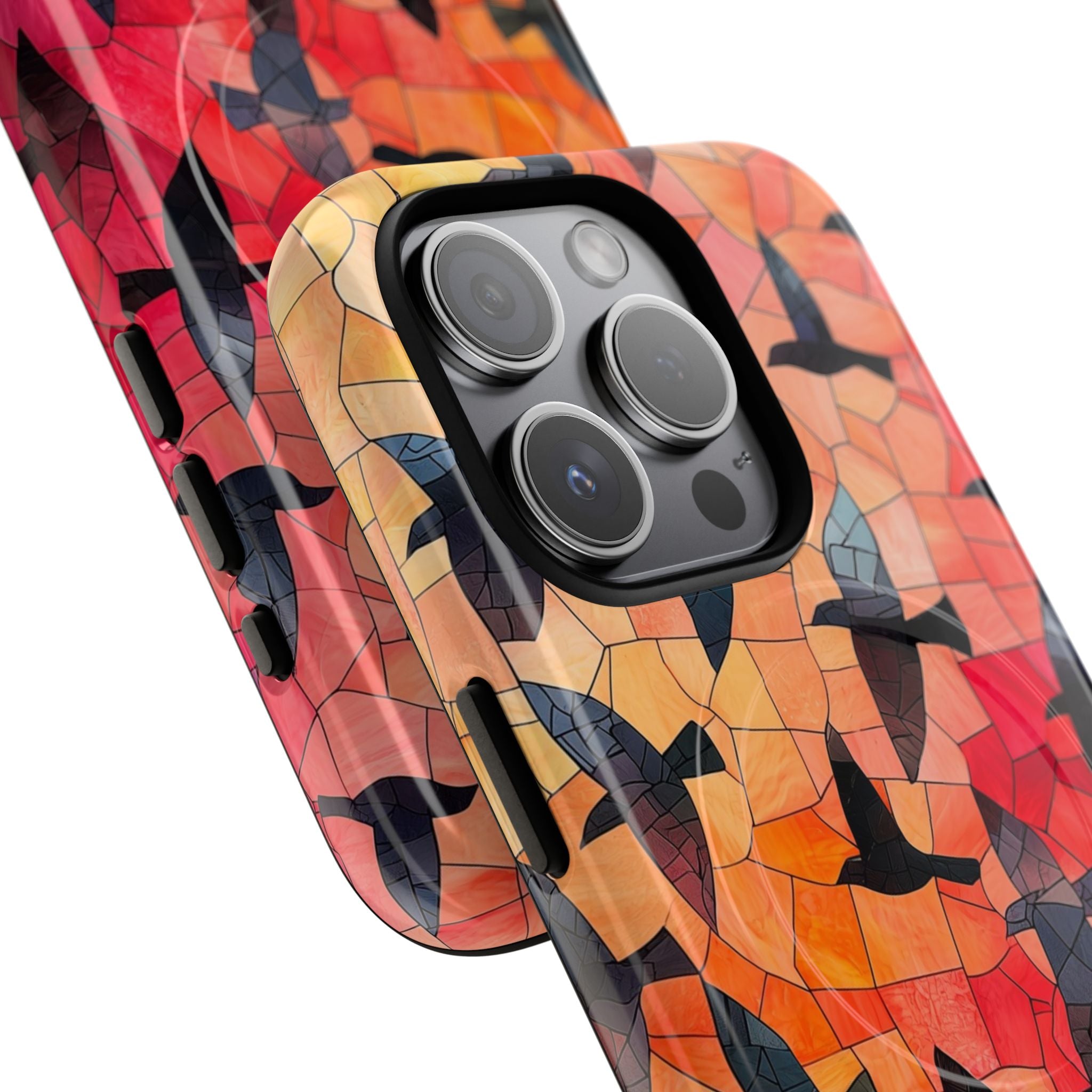 Blackbird Glow iPhone 15 Pro Case - Tough+