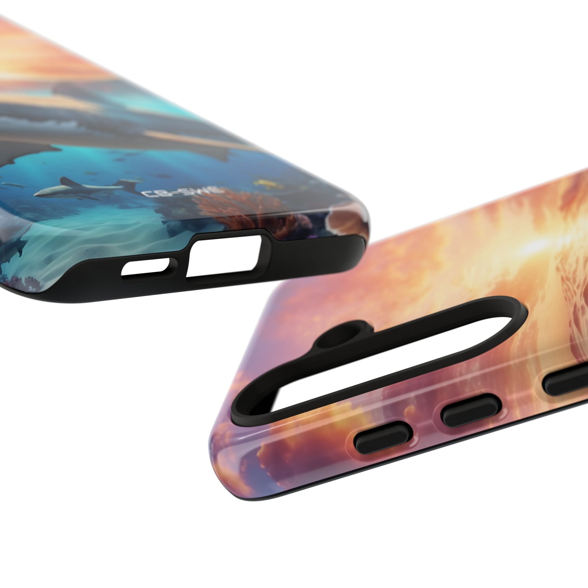 Shark Swims Through - Samsung Case