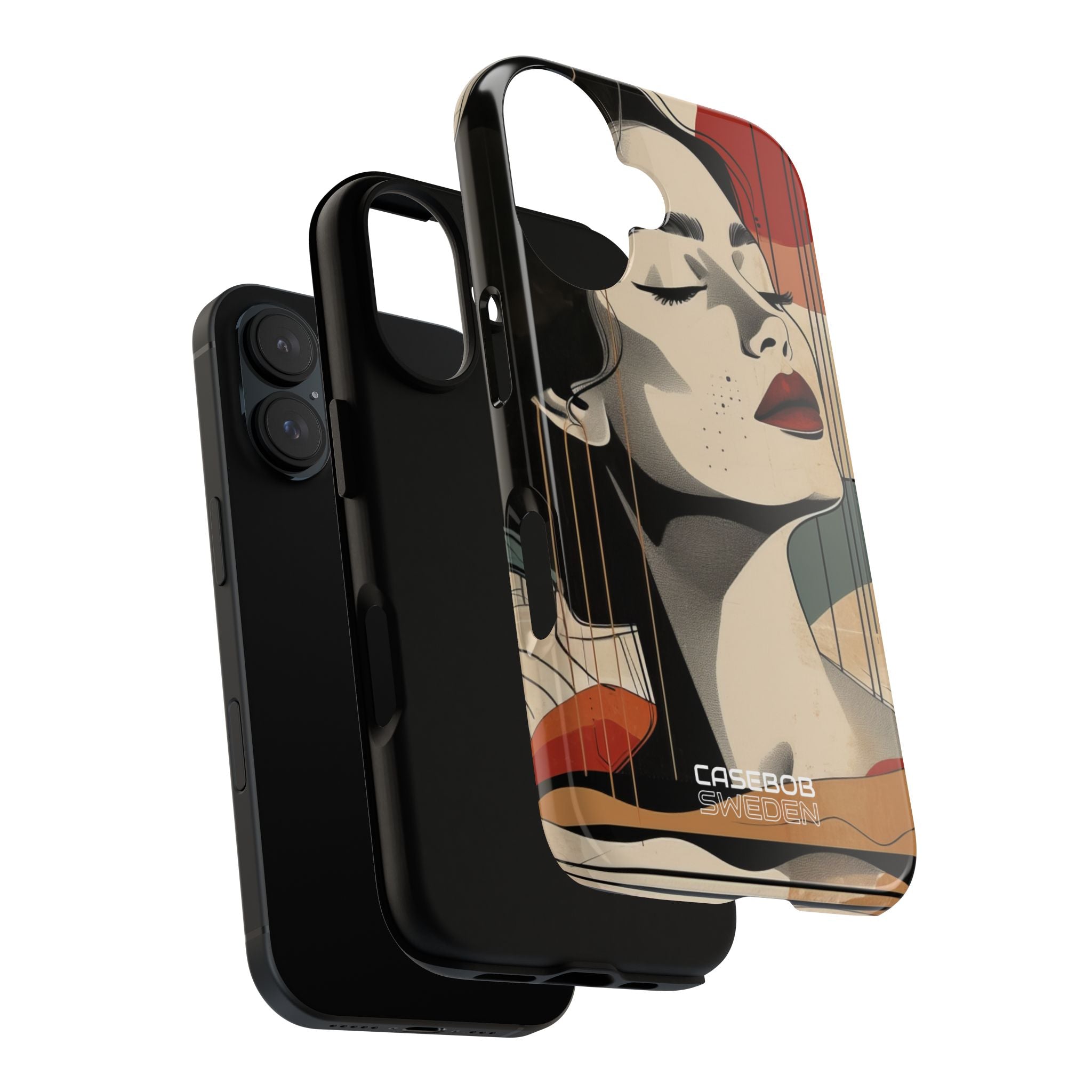 Calm Retro Muse iPhone 16 - Tough