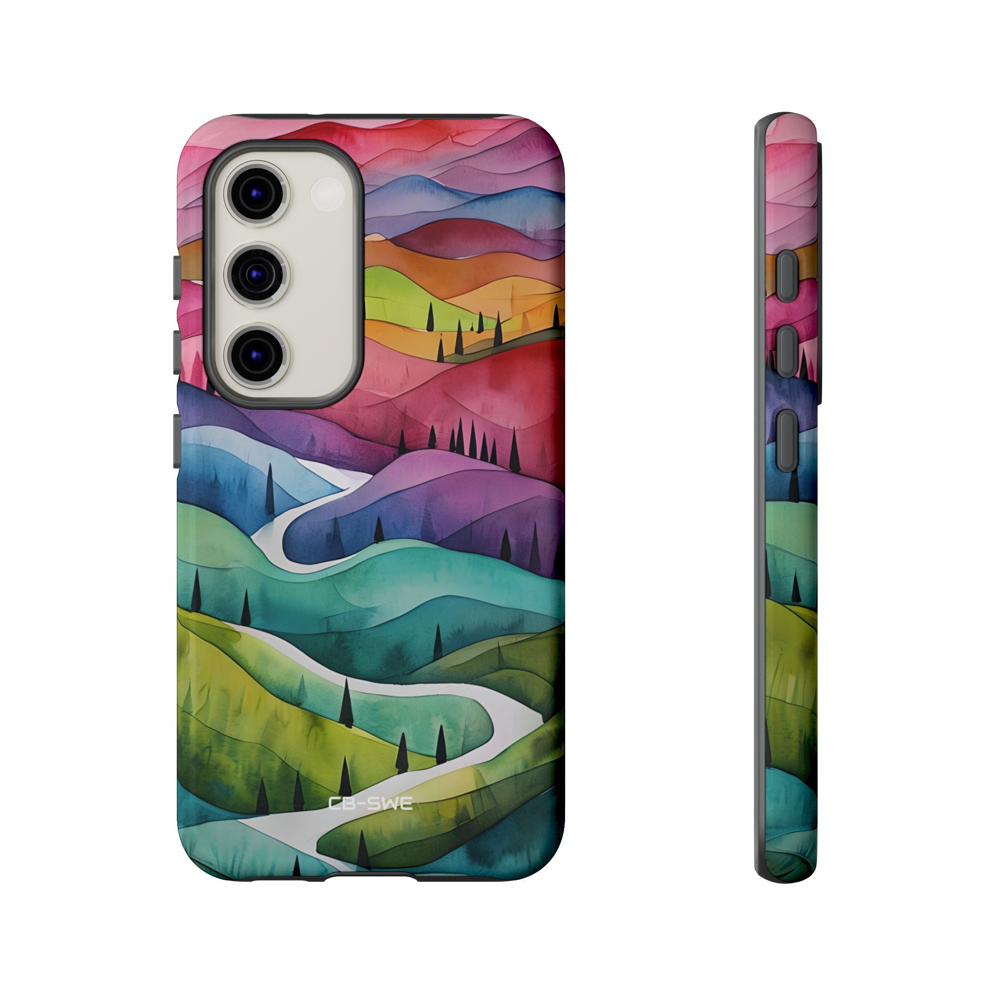 Whimsical Colorful Valleys - Samsung Case