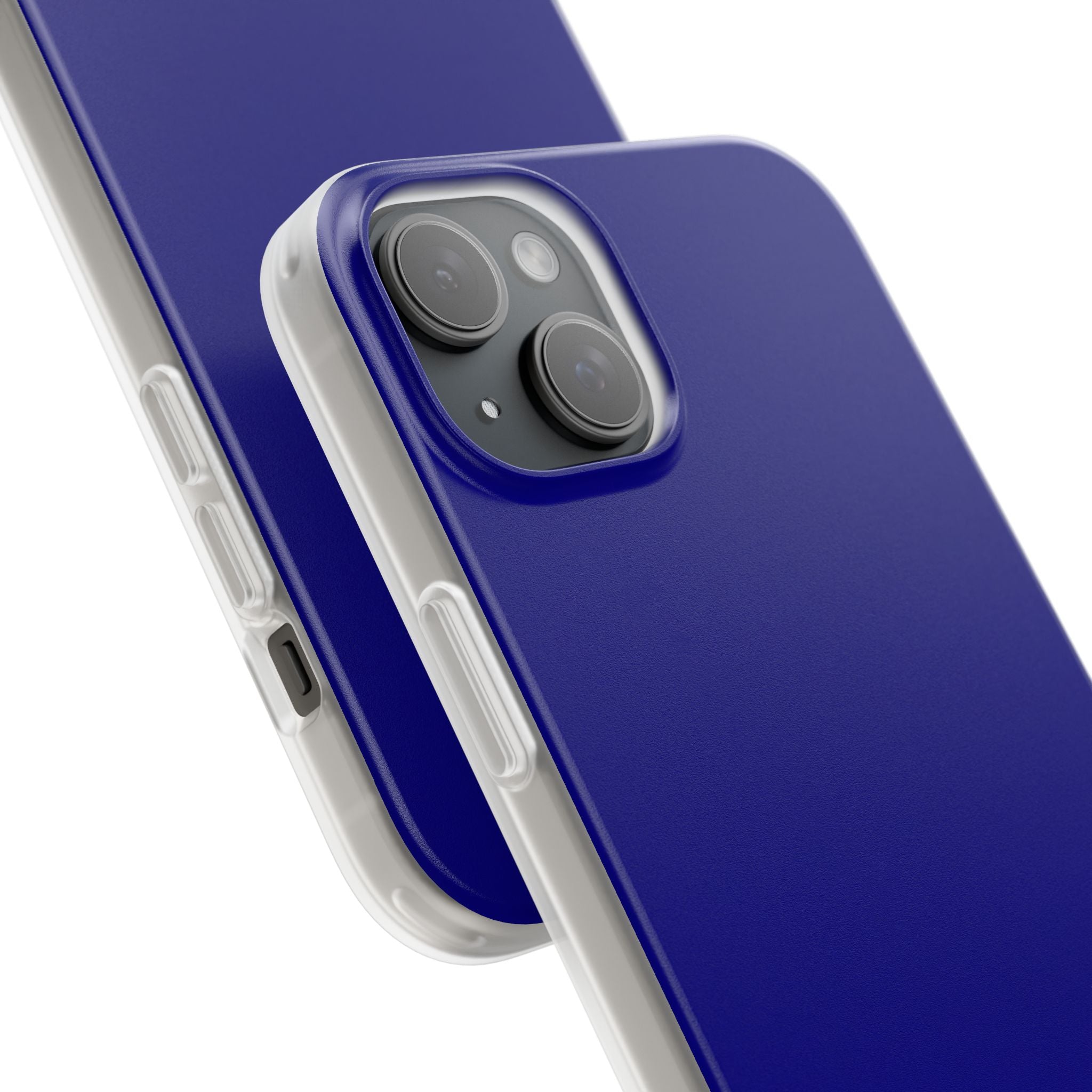 Marineblaue iPhone-Hülle – Flexi
