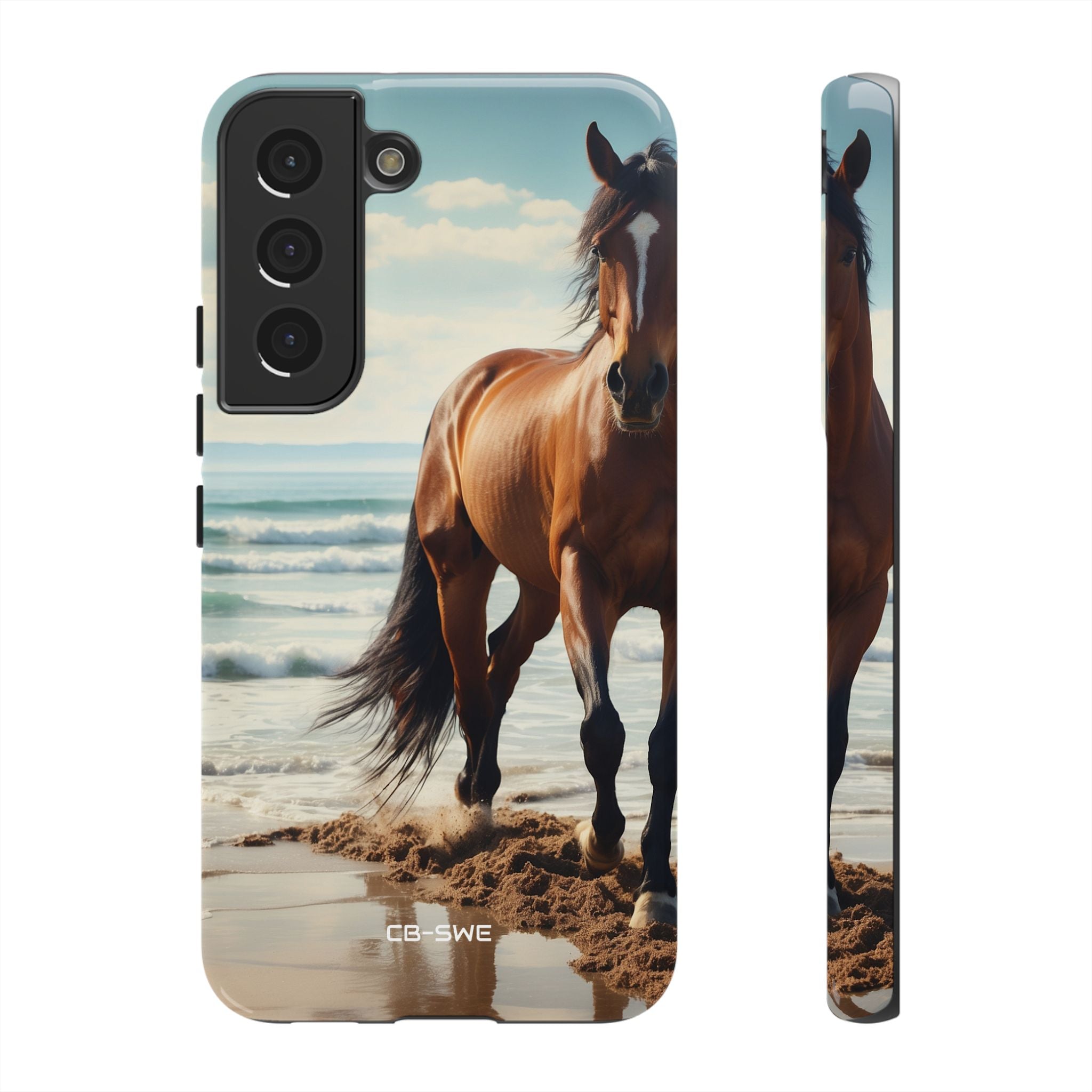 Horse Gallops Shoreline - Samsung Case
