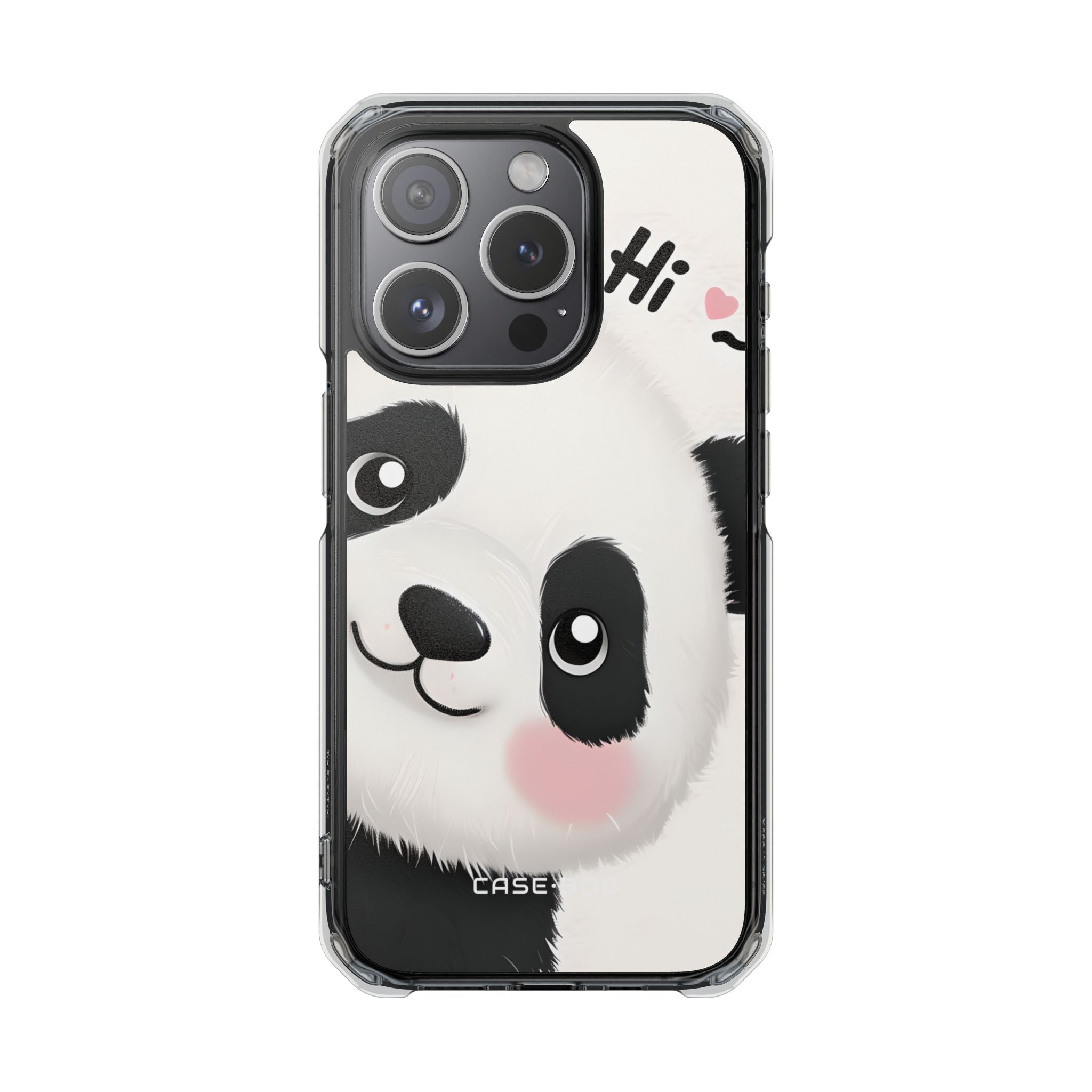 Panda Glow iPhone 15 Pro Case - Impact