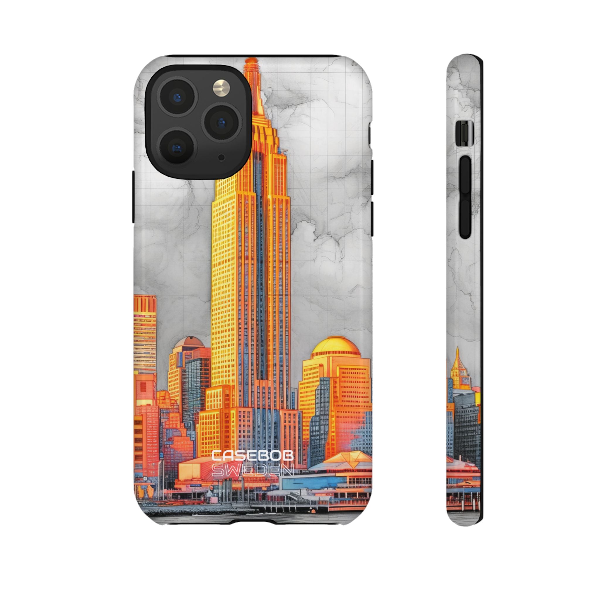 Vibrant City Skyline iPhone 11 - Tough