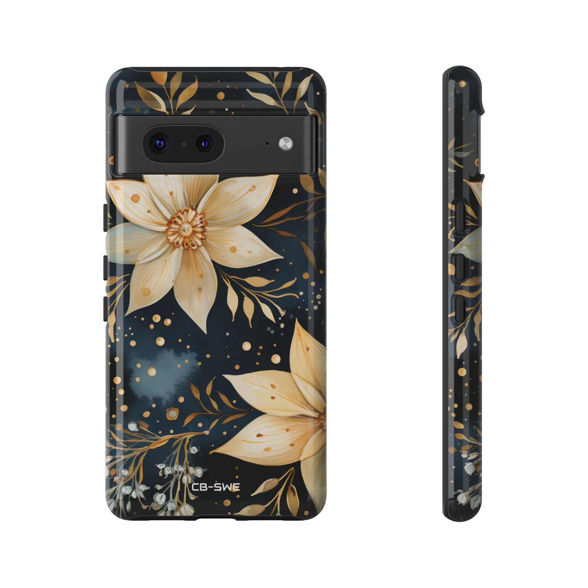 Floral Elegance Flourishes - Google Pixel Case