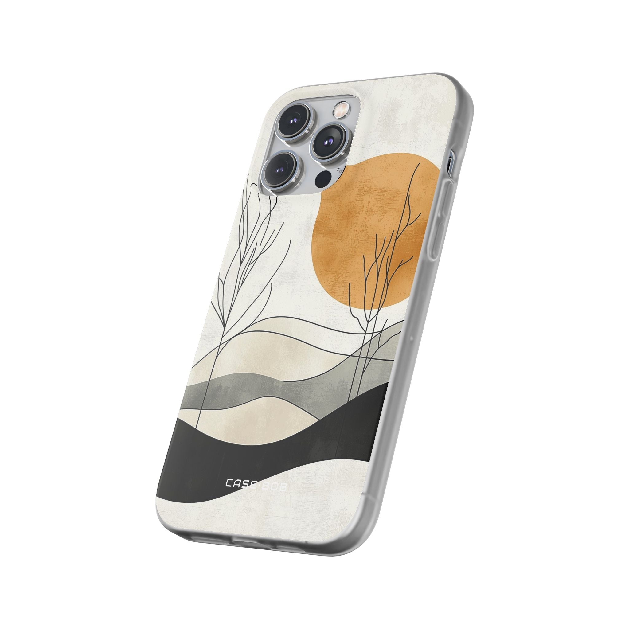 Orange Halo iPhone 14 Pro Max Case - Soft