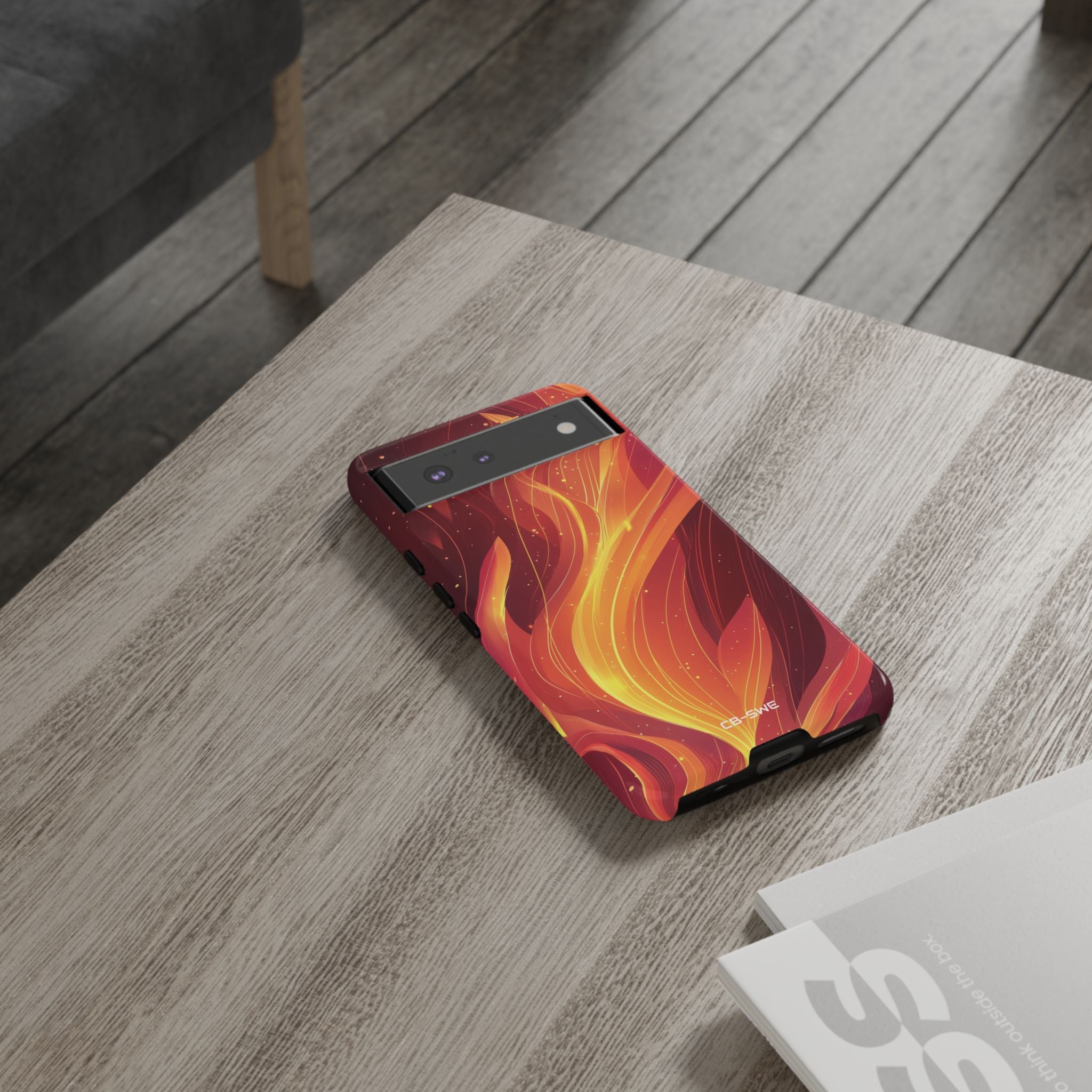 Flames Dance Upward - Google Pixel Case