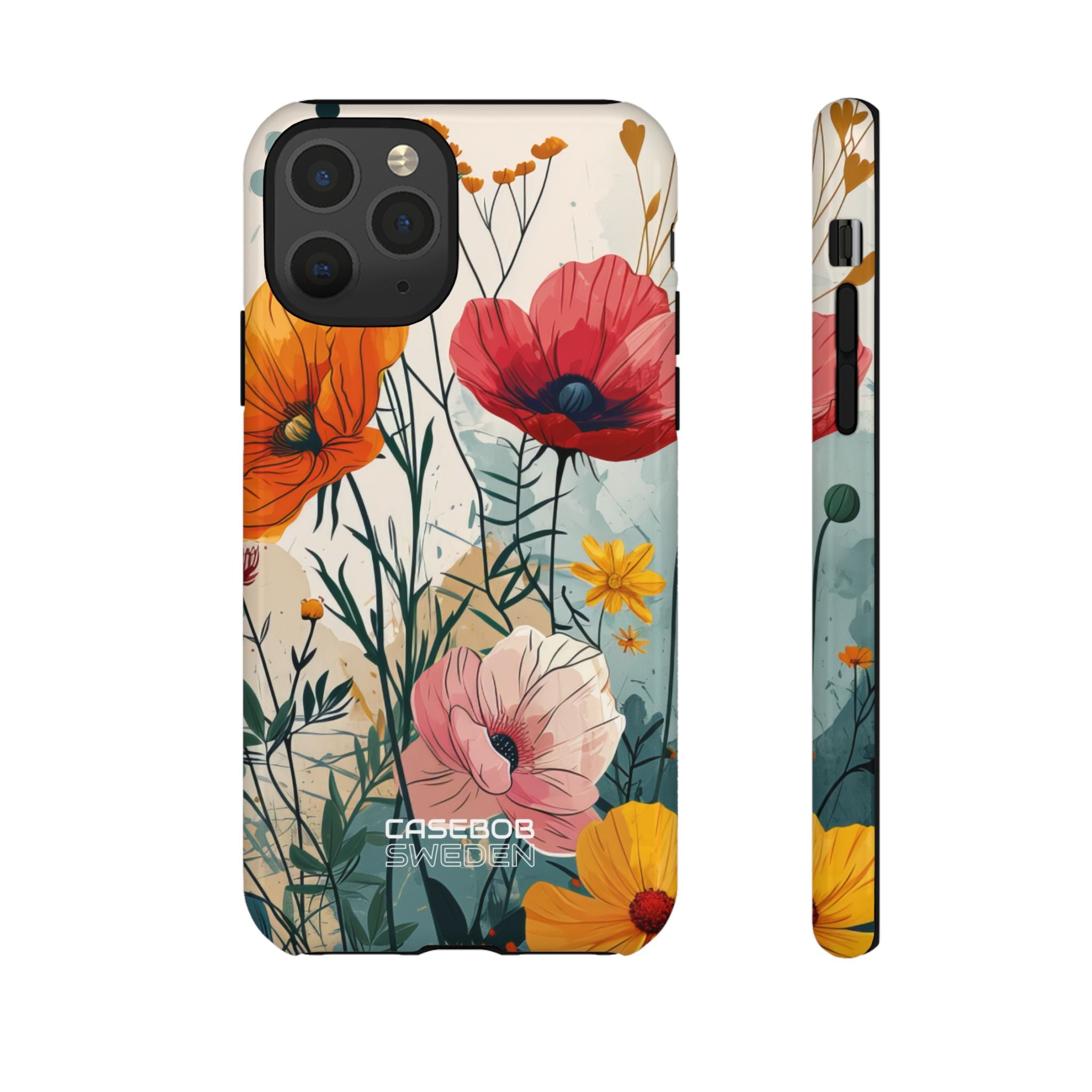 Vibrant Poppy Garden iPhone 11 - Tough