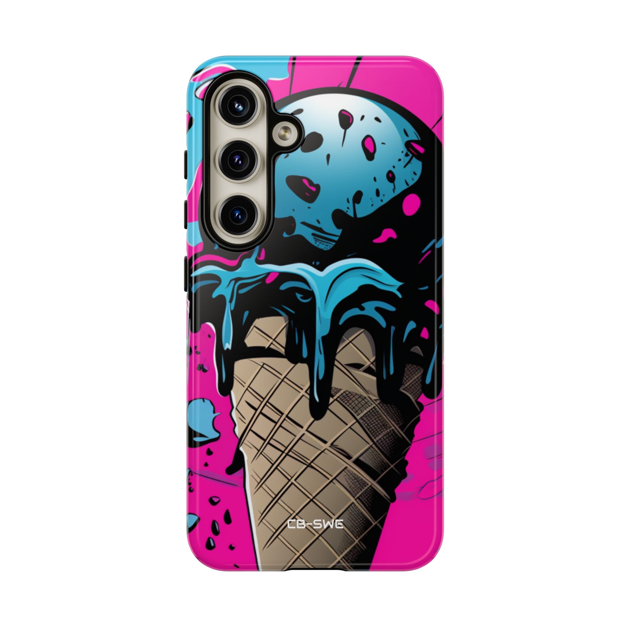Vibrant Ice Cream Splash - Samsung Case