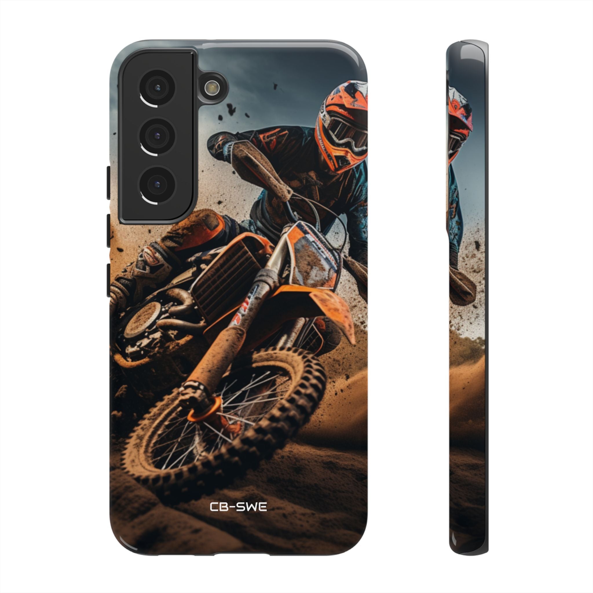 Rider Amidst Desert Fury - Samsung Case