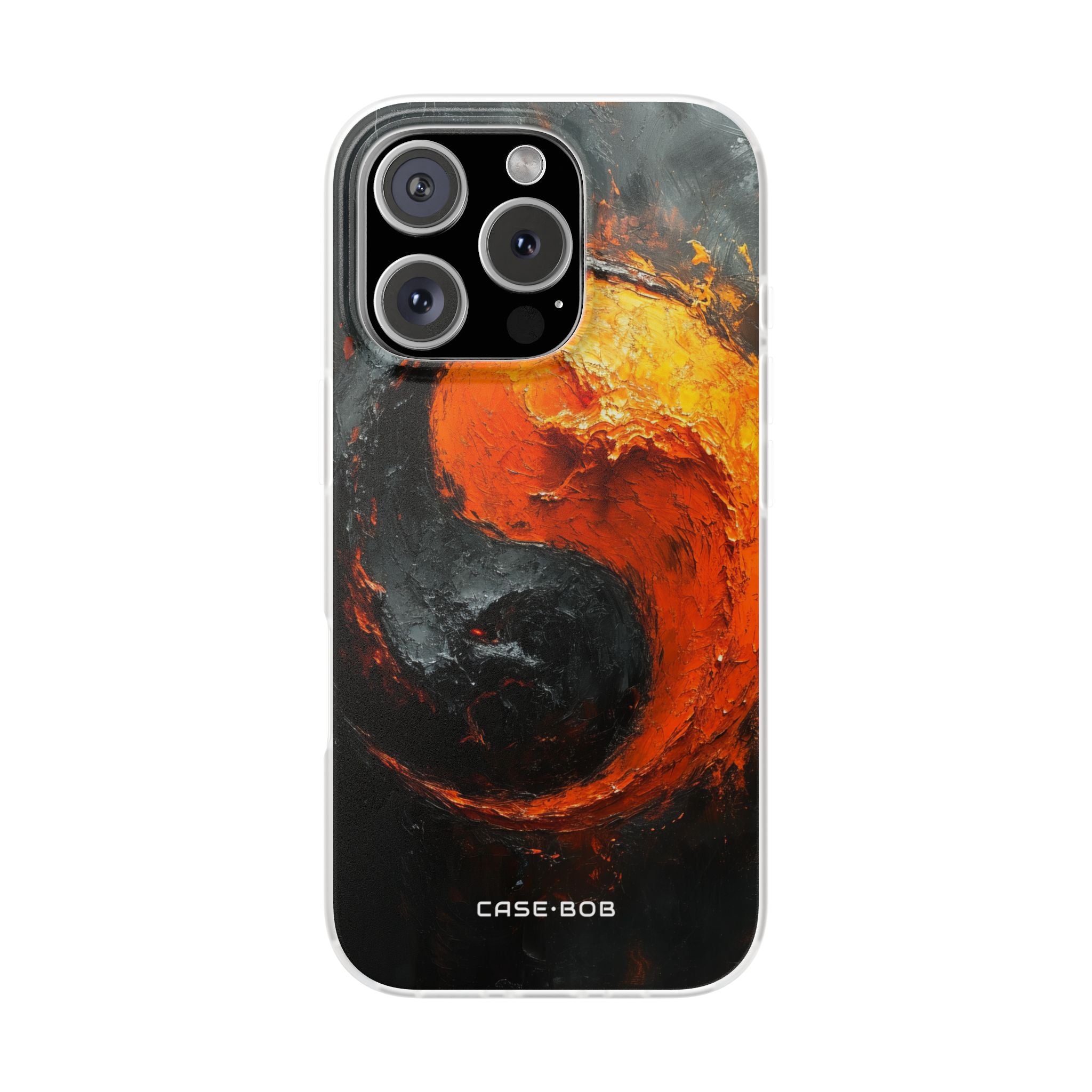 Molten Yin-Yang iPhone 16 Pro Case - Soft