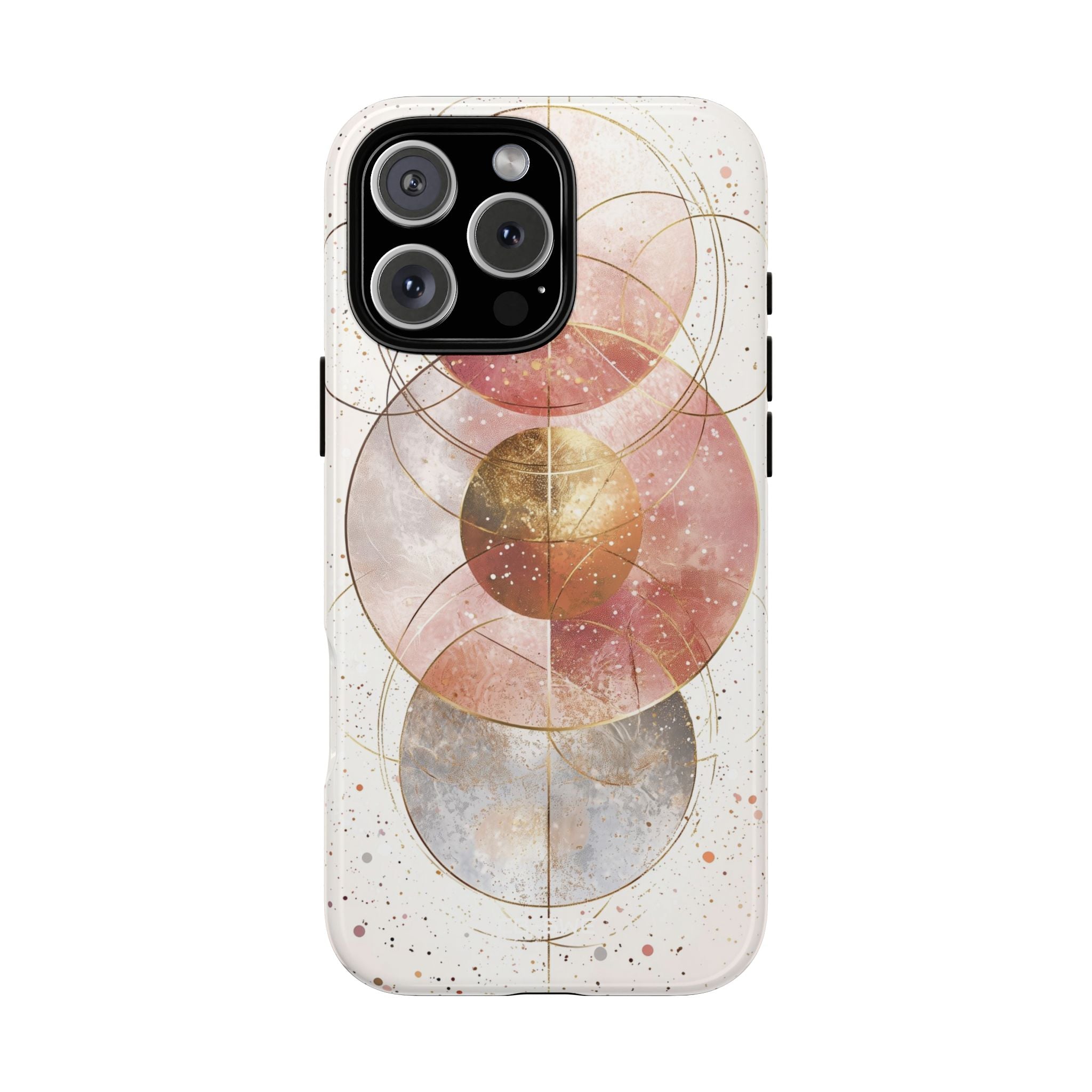 Circle Envelops Light - iPhone Case