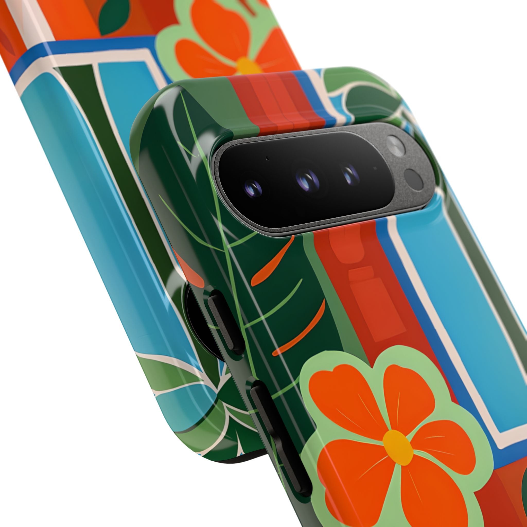 Orange Blossom Burst Google Pixel 9 Pro Case - Tough