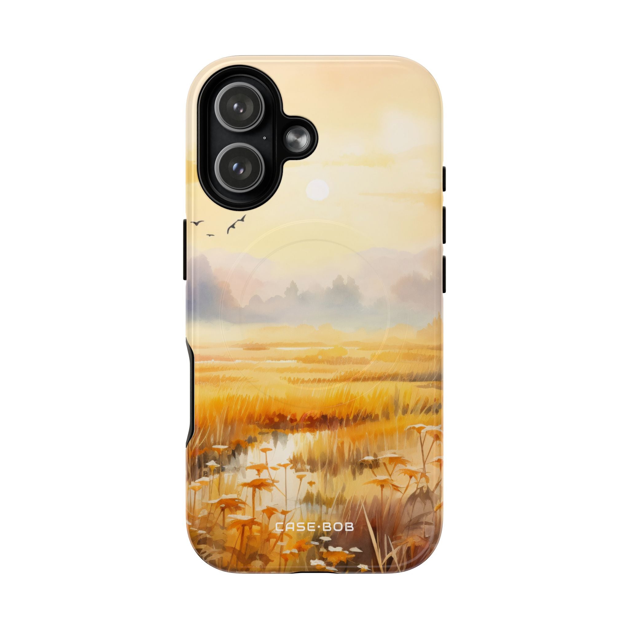 Glowing Sunrise iPhone 17 Case - Tough+