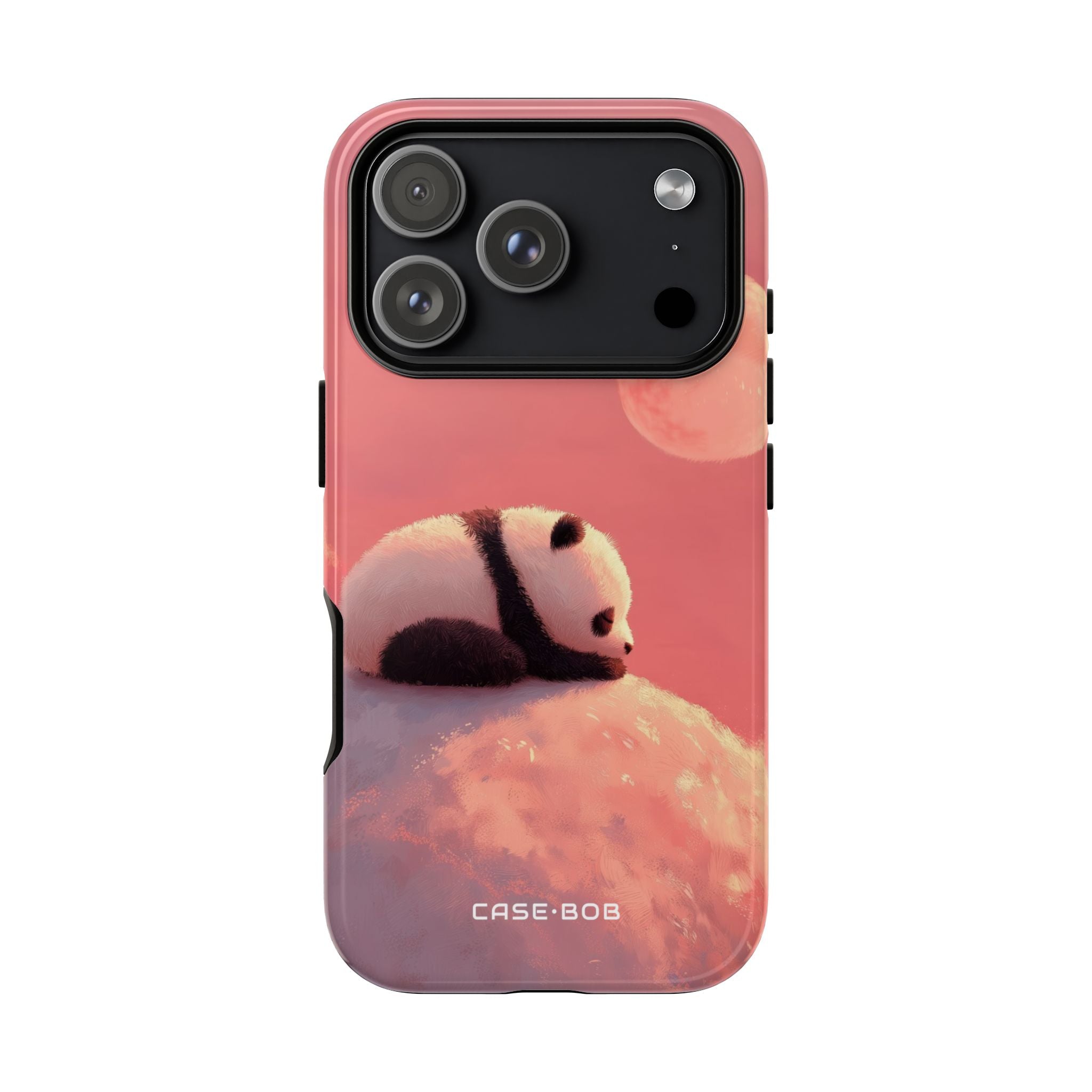 Panda Moonbeam iPhone 17 Pro Case - Tough