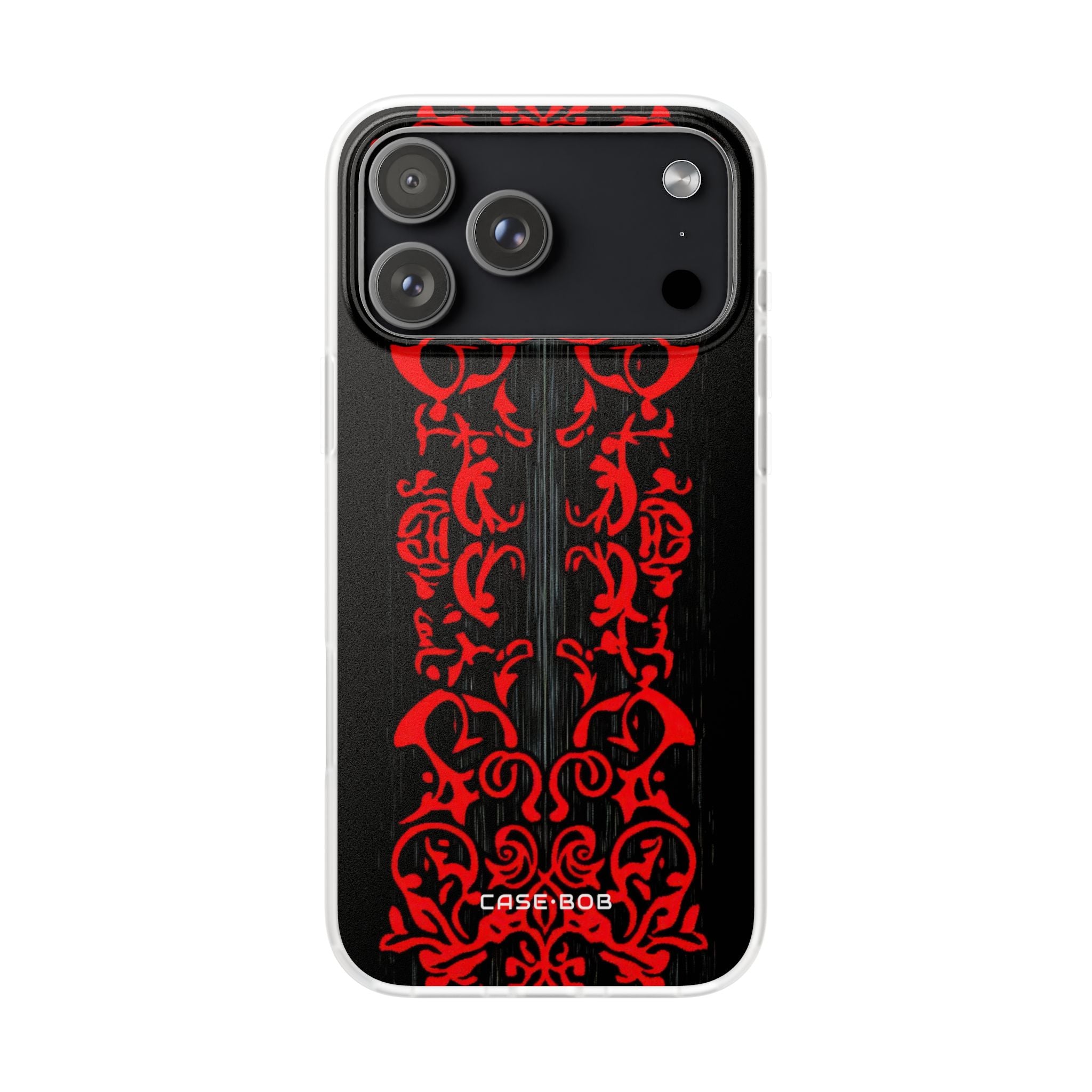 Crimson Spiral iPhone 17 Pro MaxCase - Soft