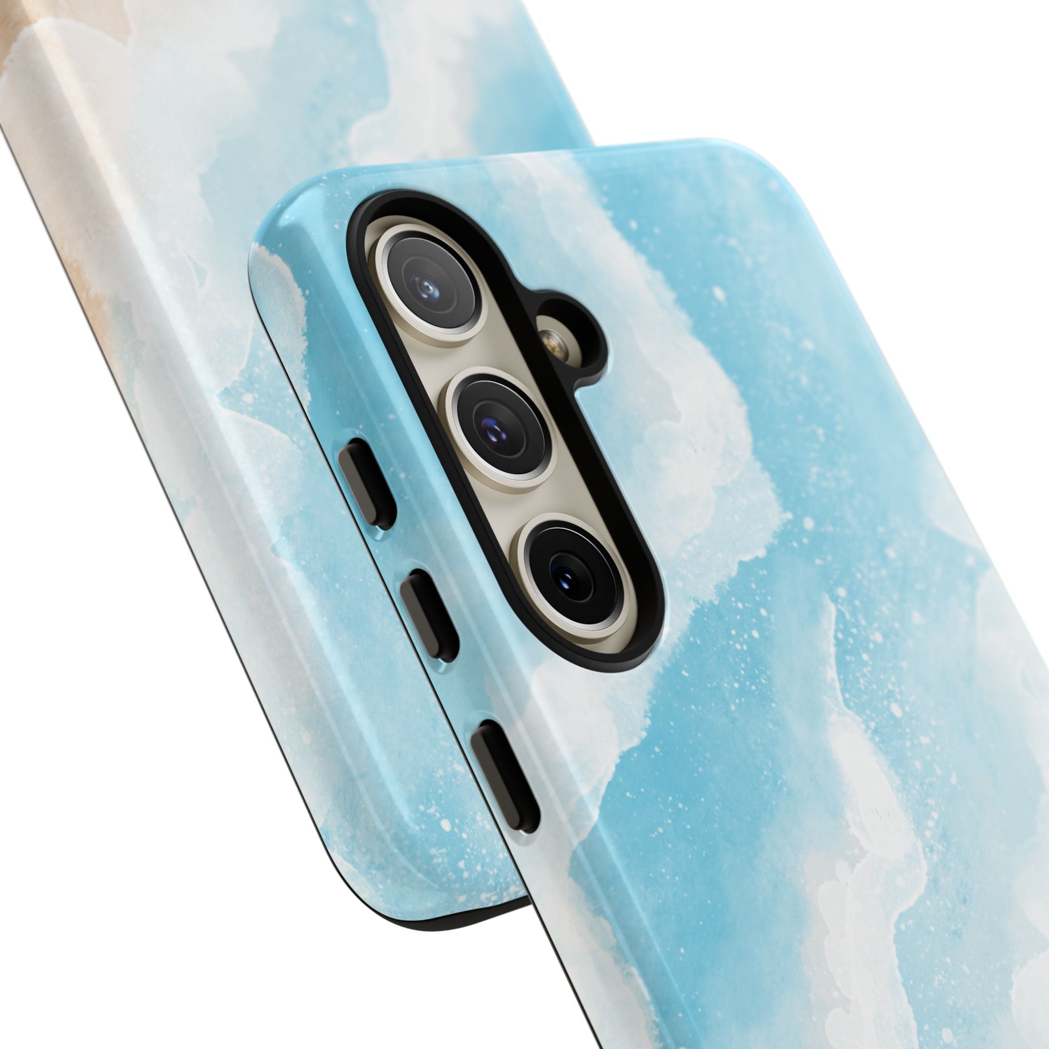 Serene Coastal Whispers - Samsung Case