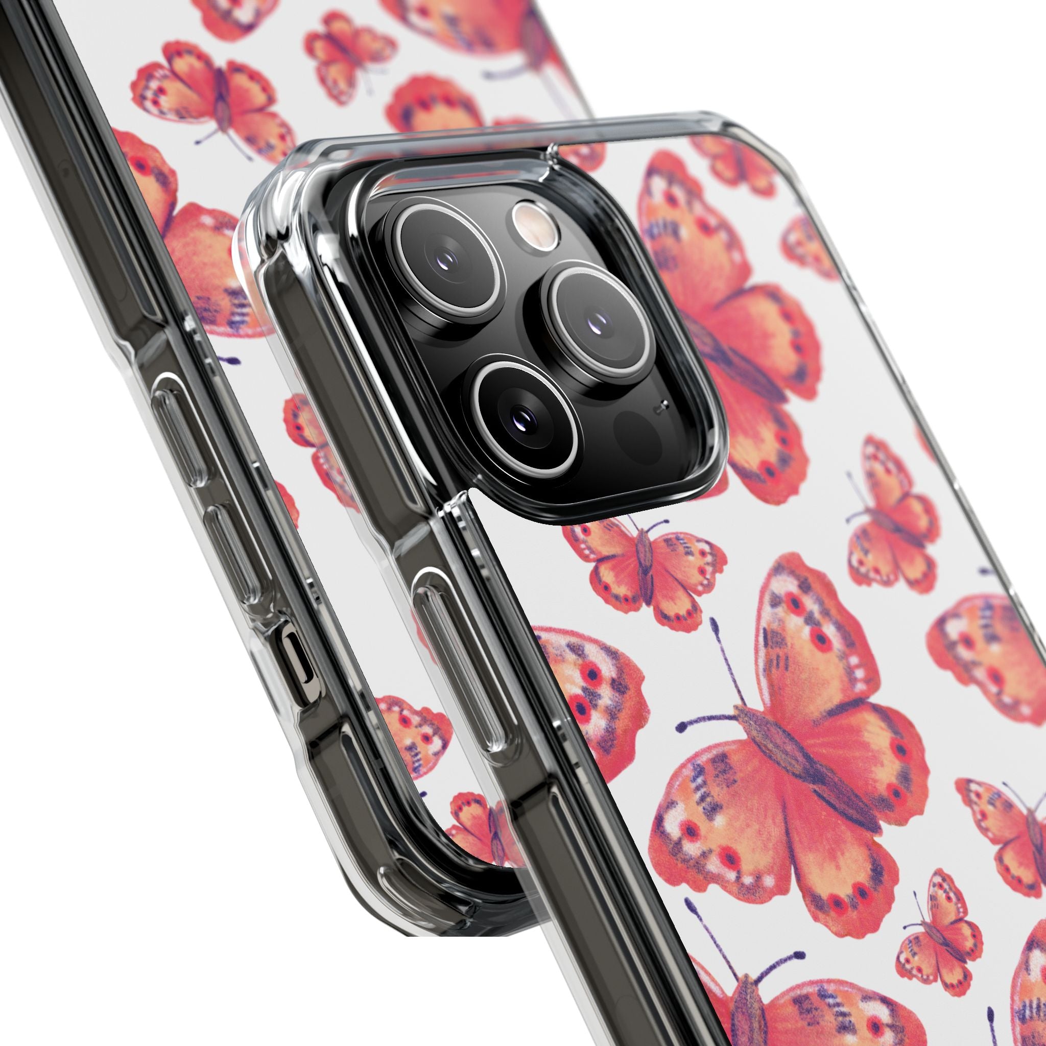 Vibrant Butterfly Dance iPhone Case - Impact