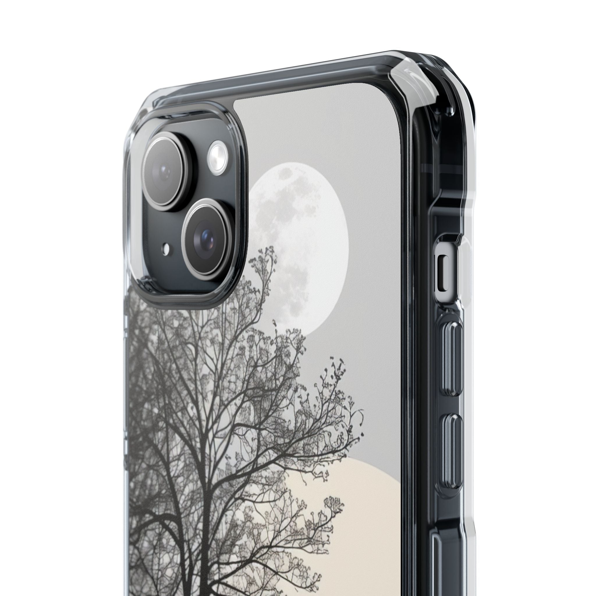 Moonlit Stillness Forest iPhone 15 - Impact Clear+