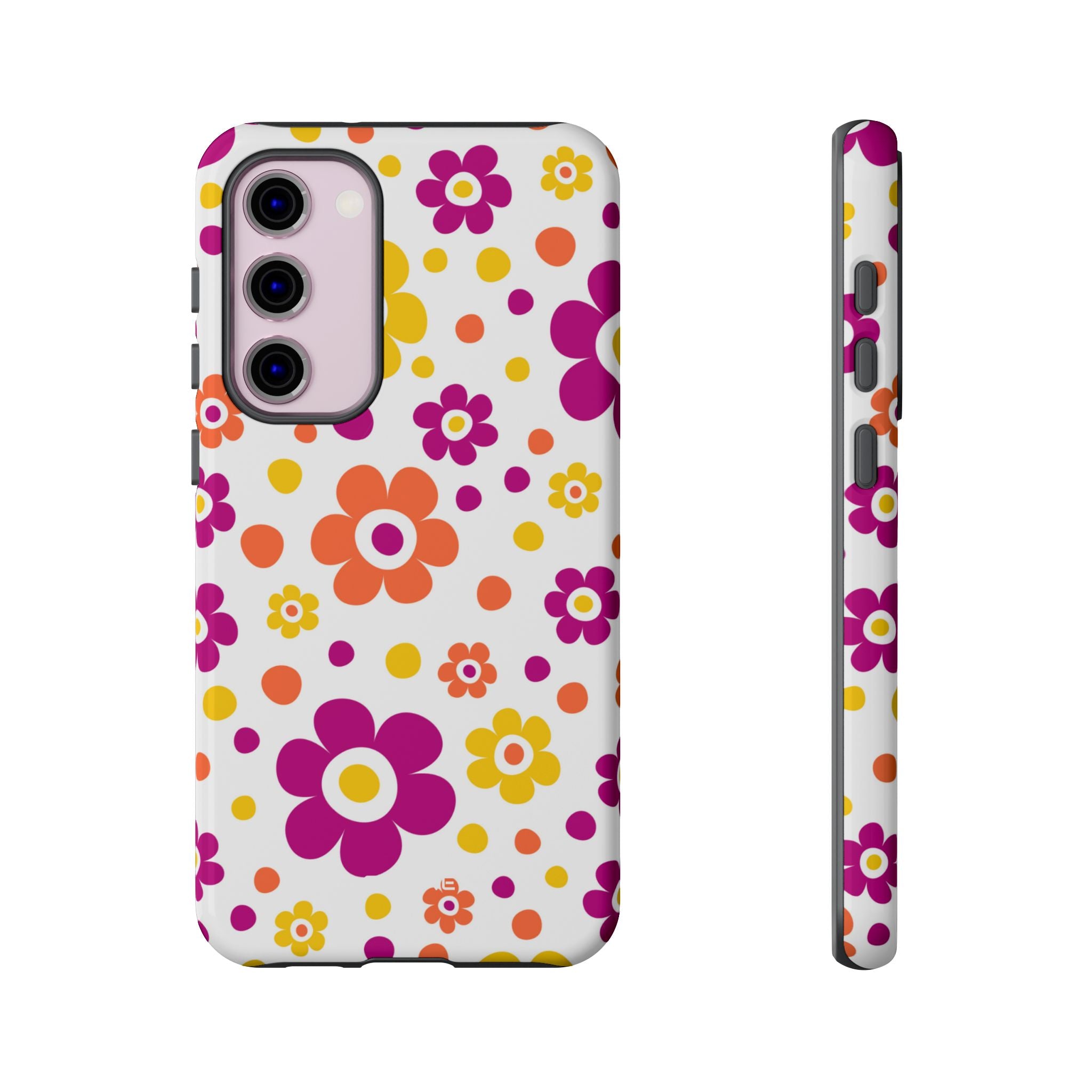 Retro Floral Playfulness - Samsung Case