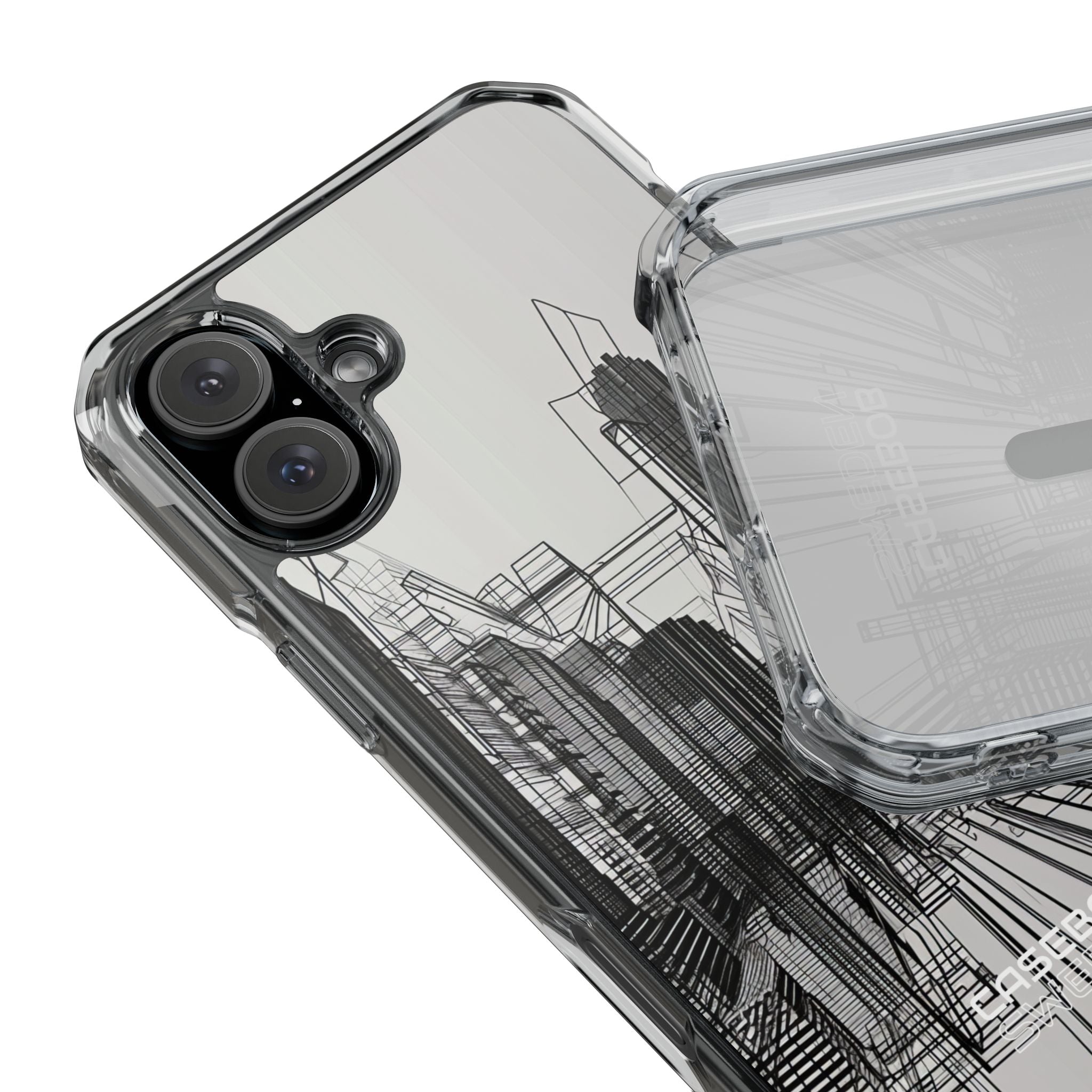 Urban Line Maze iPhone 16 - Impact Clear+