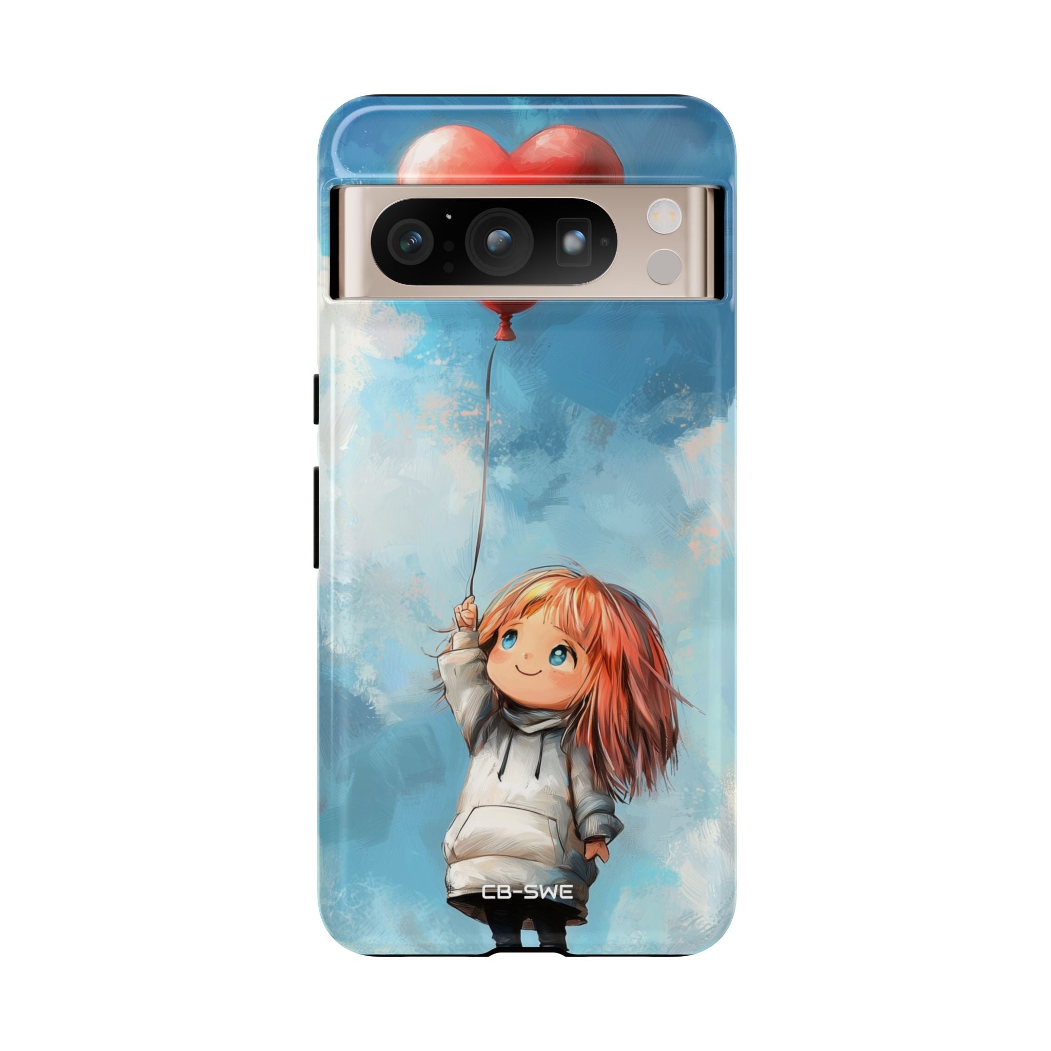 Joyful Girl Reaches - Google Pixel Case