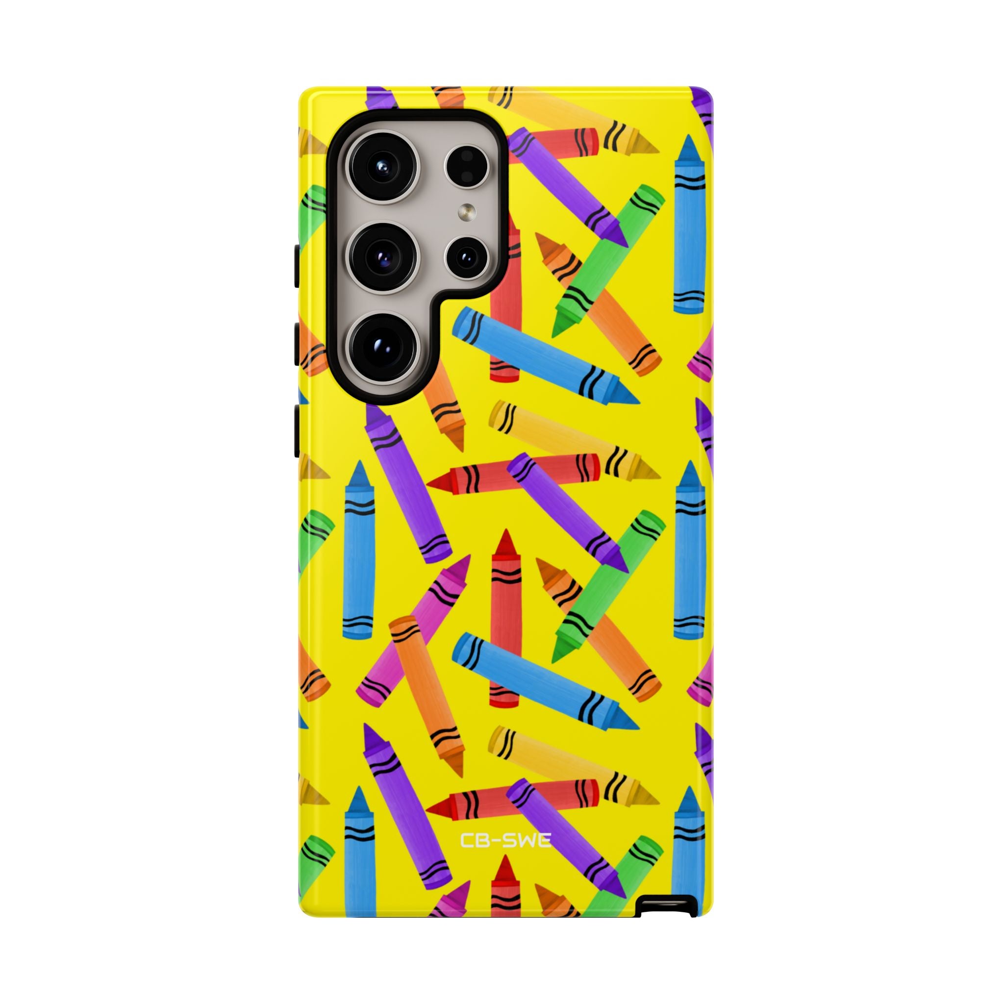 Crayons Scatter Playfully - Samsung Case