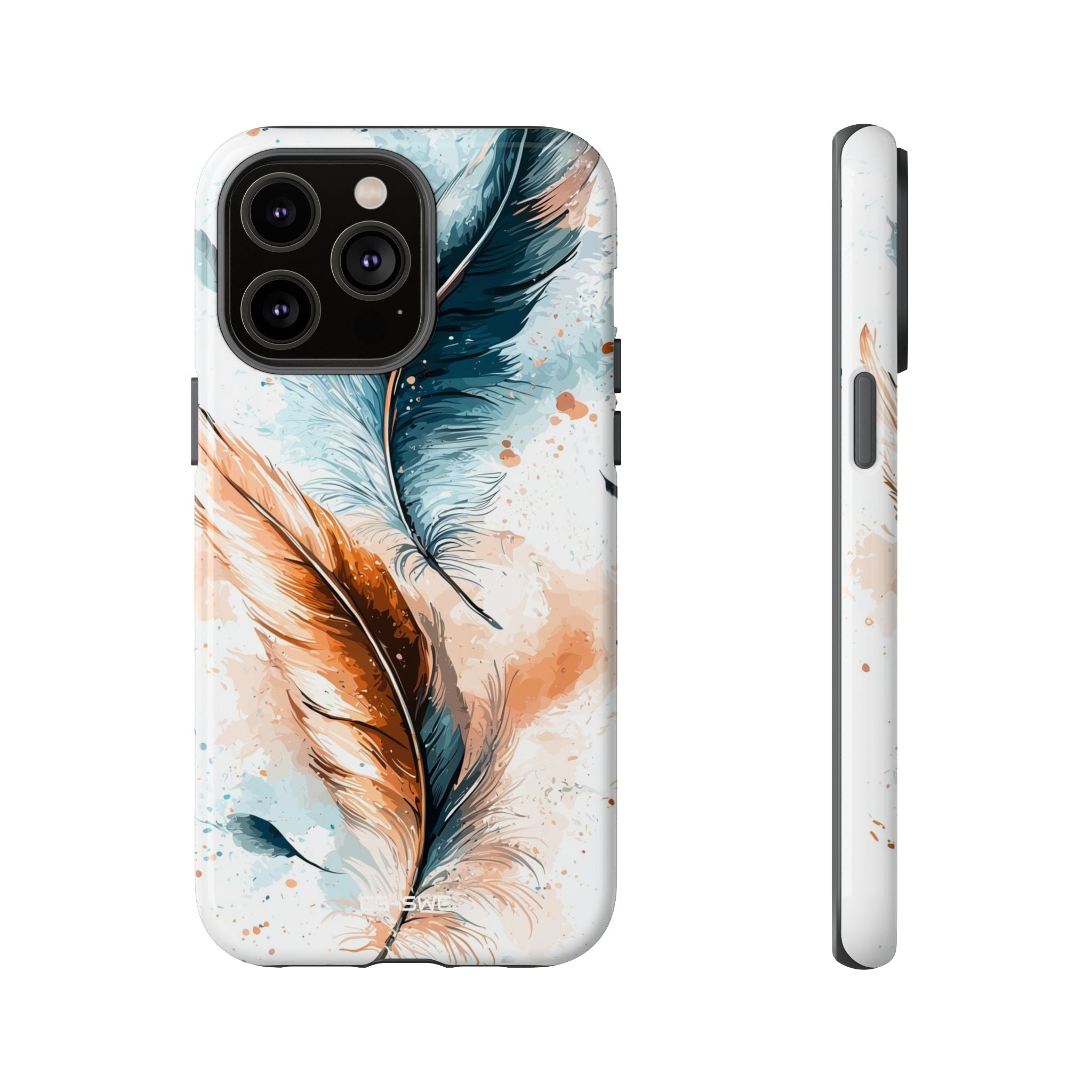 Feathers Dance Lightly - iPhone Case