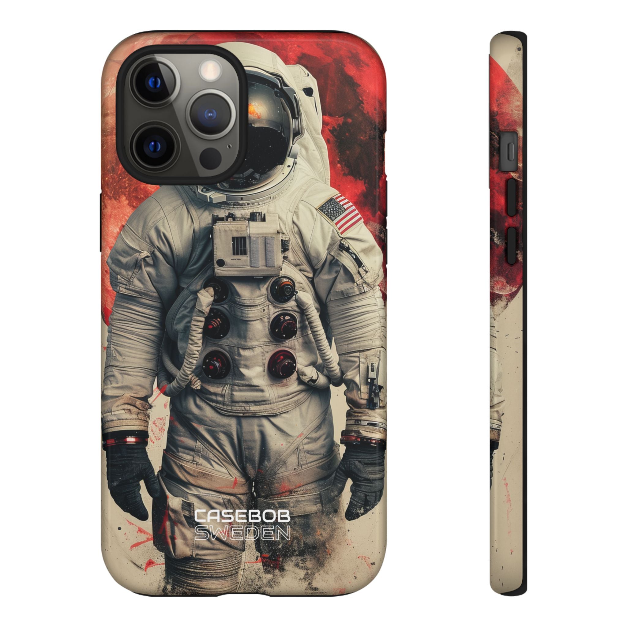 Crimson Spacewalk Dream iPhone 12 - Tough