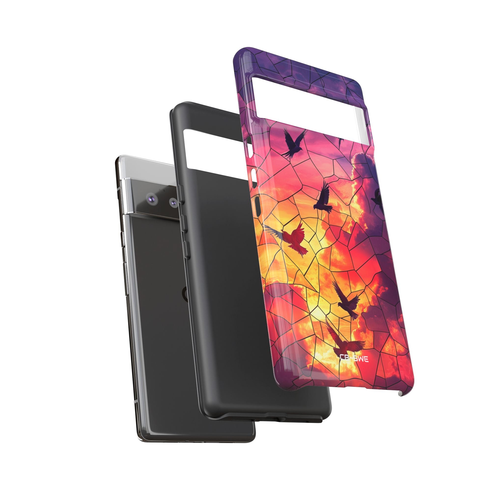 Soaring Birds Illuminate - Google Pixel Case