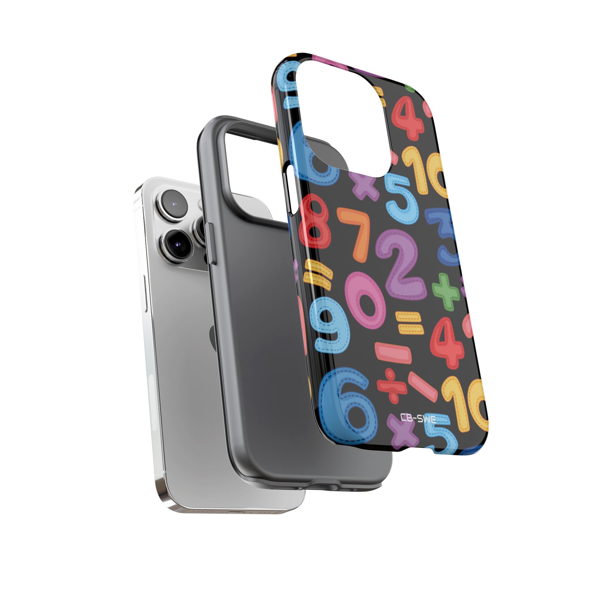 Math Symbols Play - iPhone Case