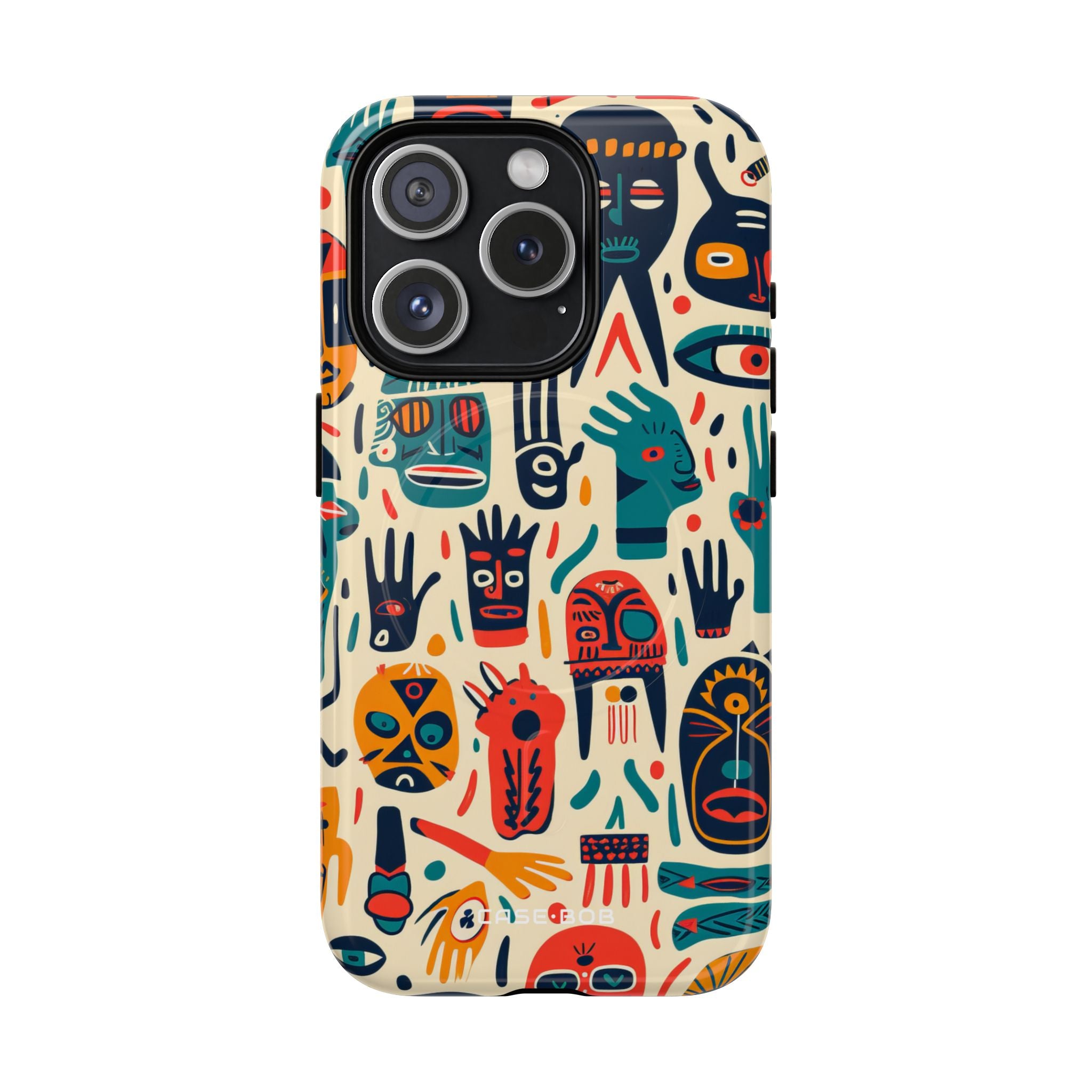 Vivid Faces iPhone 15 Pro Case - Tough+