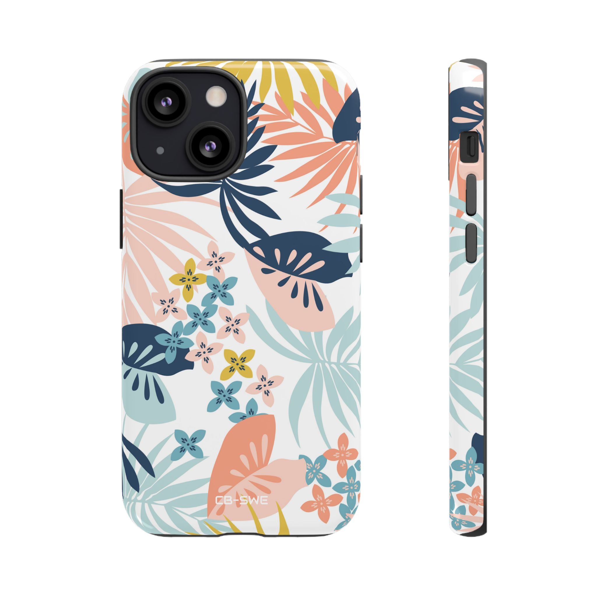 Tropical Foliage Blooms - iPhone Case